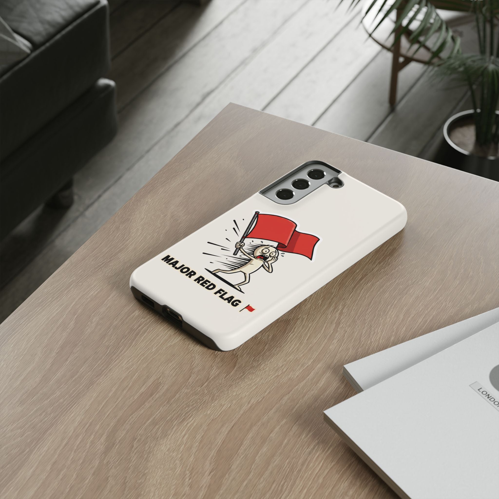 Major Red Flag Character - Phone Case