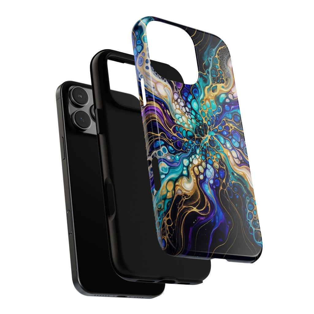 Liquid Cosmos Bloom - Phone Case