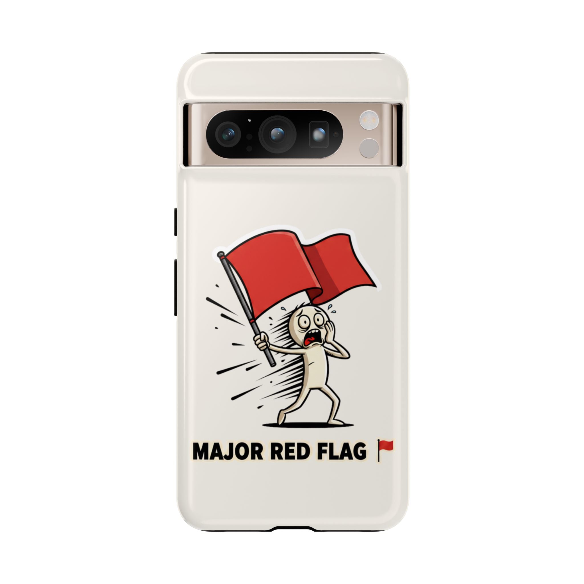 Major Red Flag Character - Phone Case