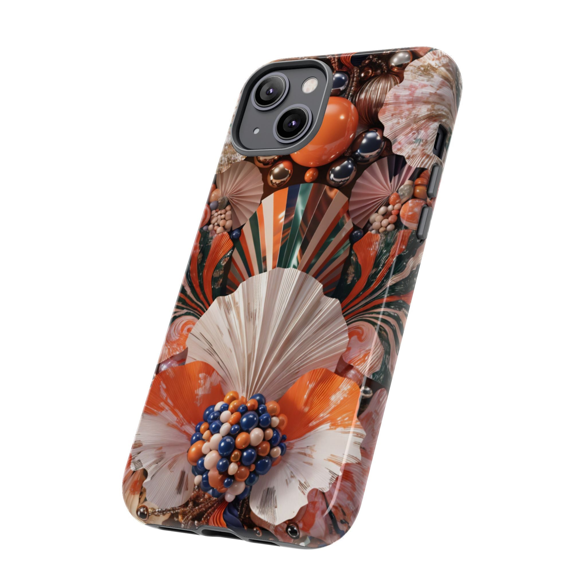 Colorful Fan Abstract - Phone Case