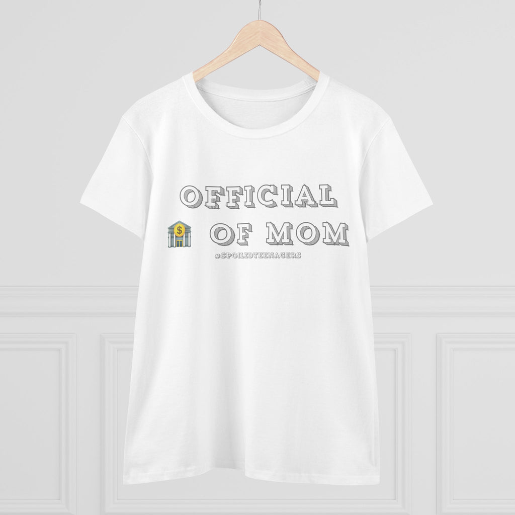 Official Of Mom T‑Shirt – Funny Mother's Day Tee for Moms