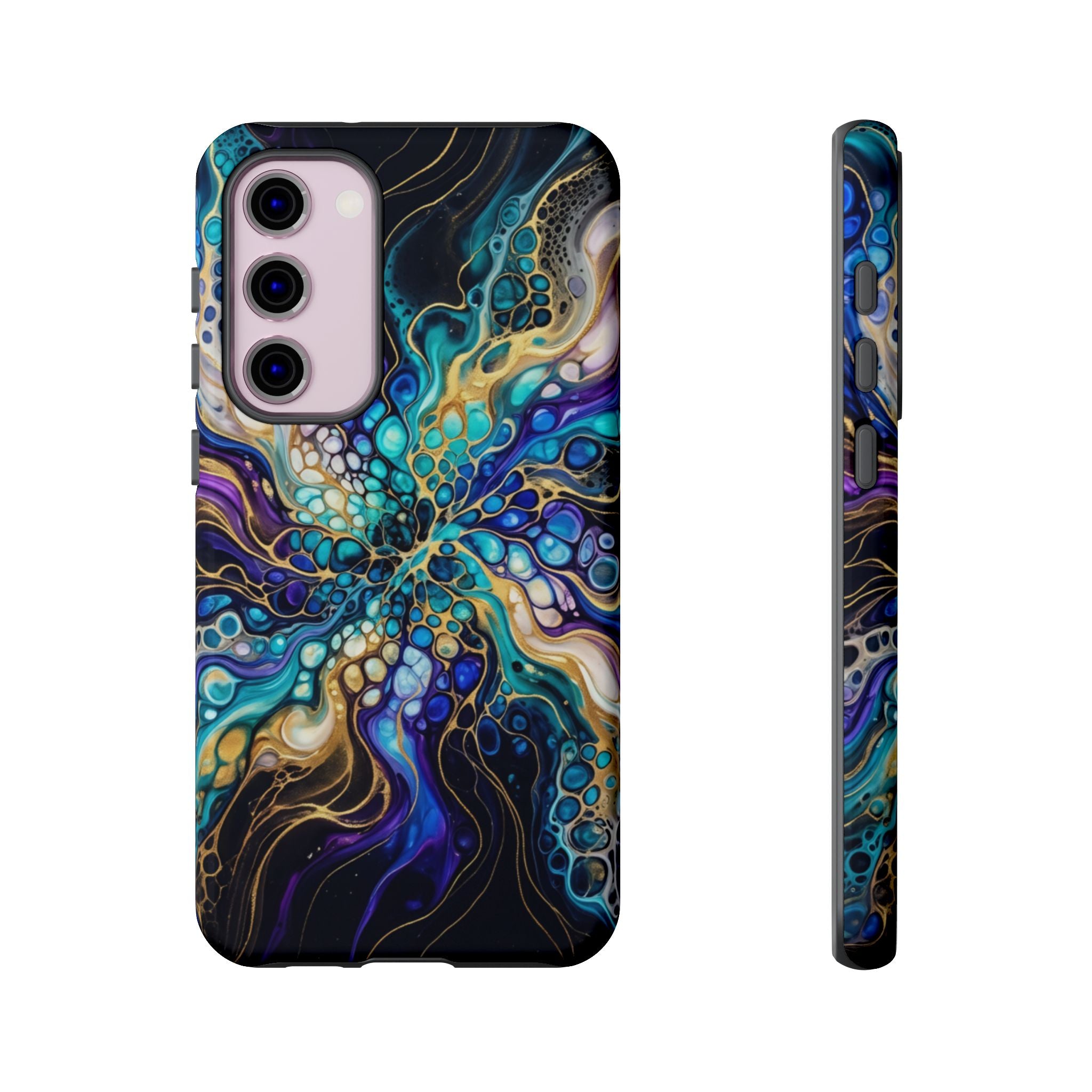 Liquid Cosmos Bloom - Phone Case