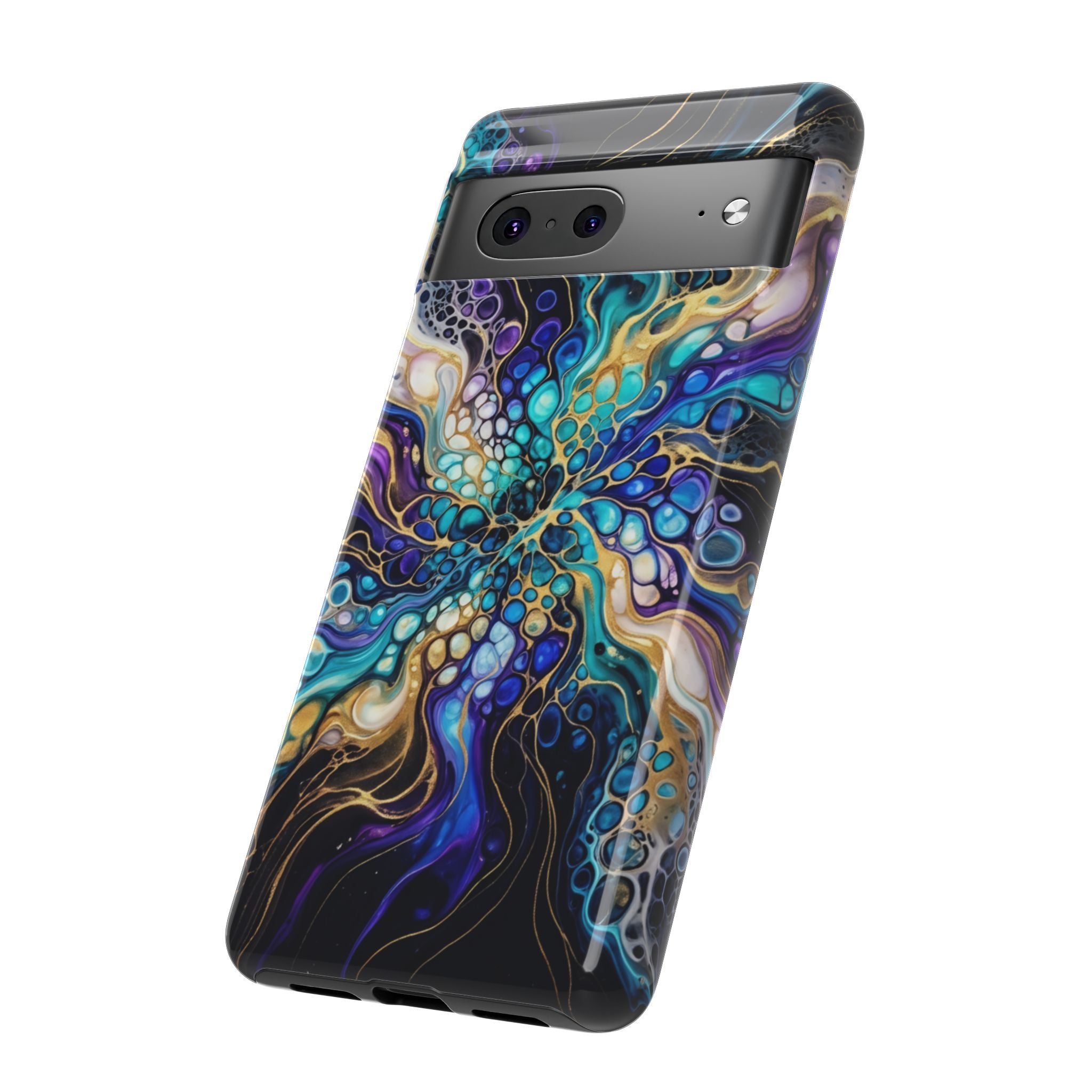 Liquid Cosmos Bloom - Phone Case