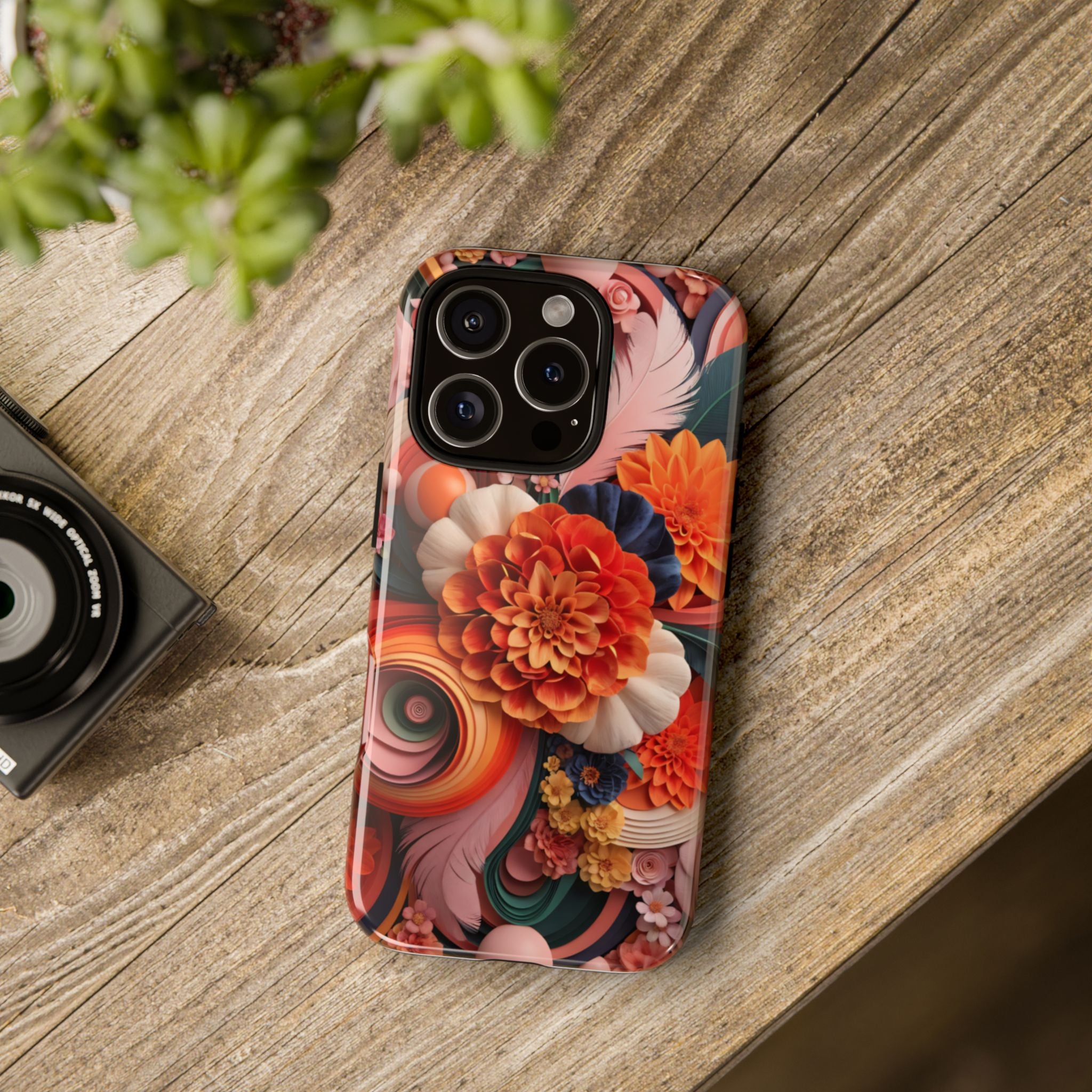 Bold Flower Bouquet - Phone Case