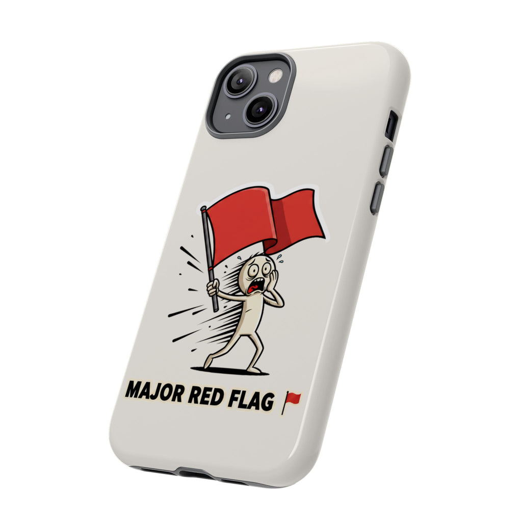 Major Red Flag Character - Phone Case