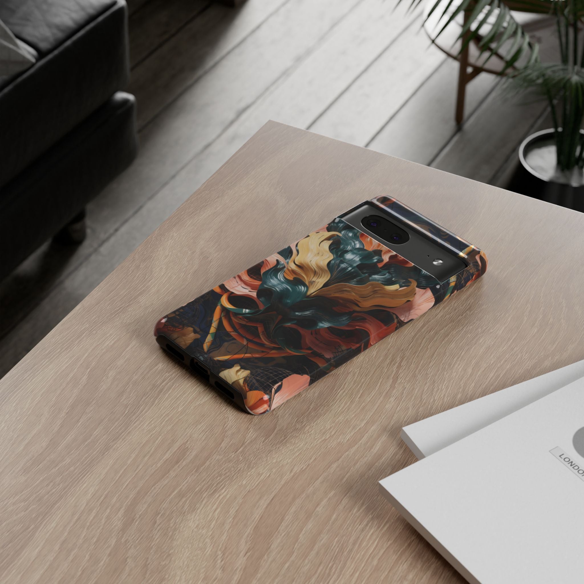 Dark Wild Abstract - Phone Case