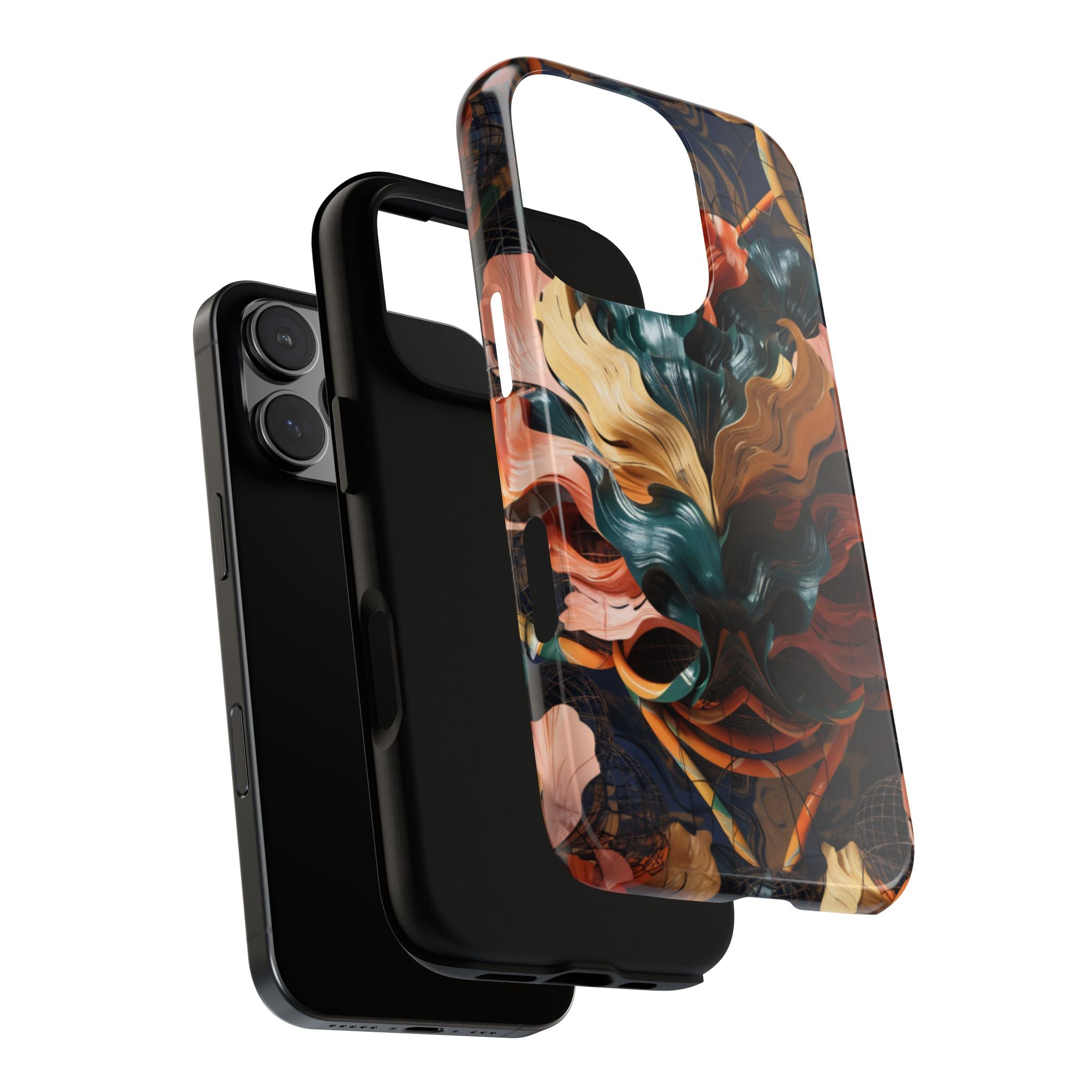 Dark Wild Abstract - Phone Case