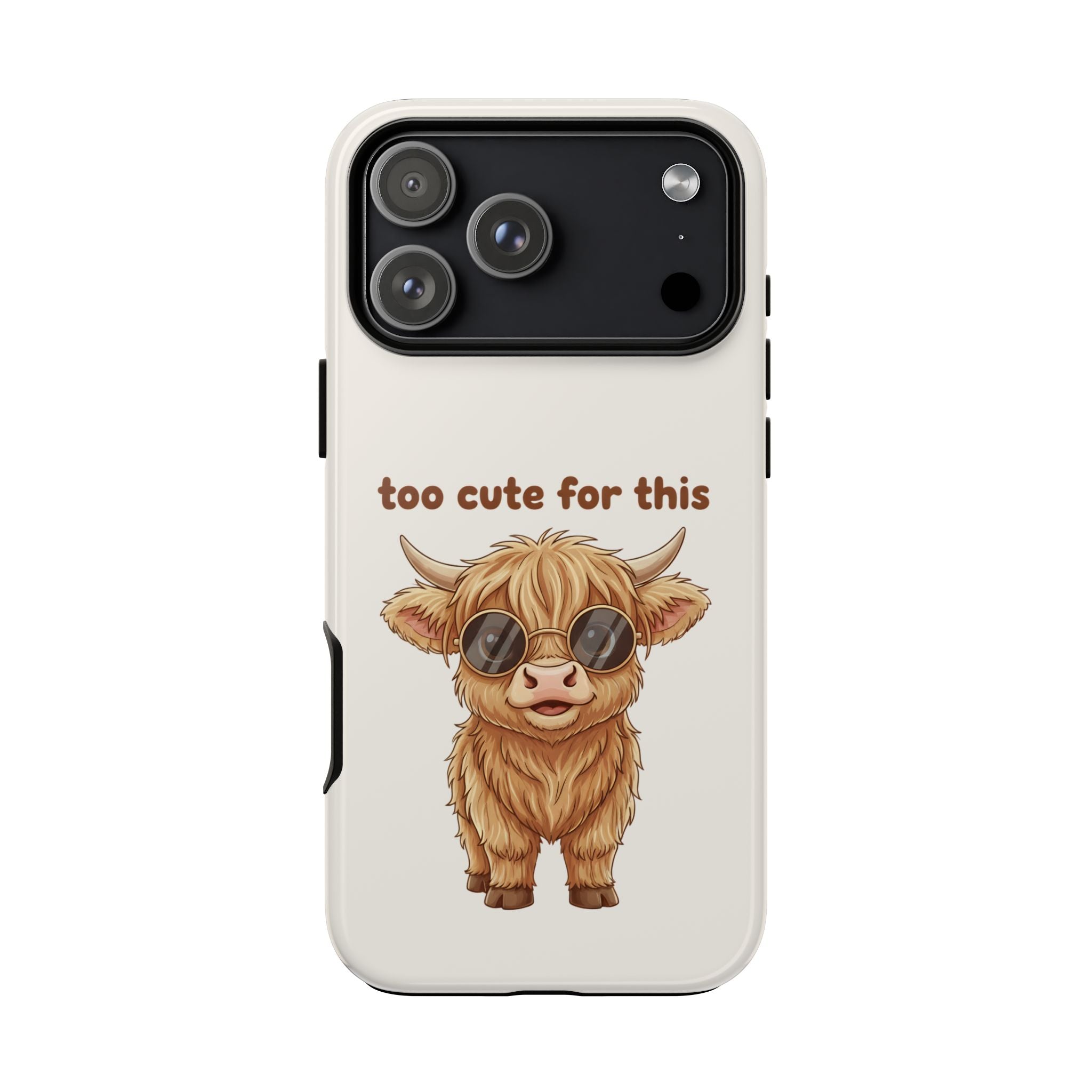Highland Cow Phone Case — Too Cute for This Design