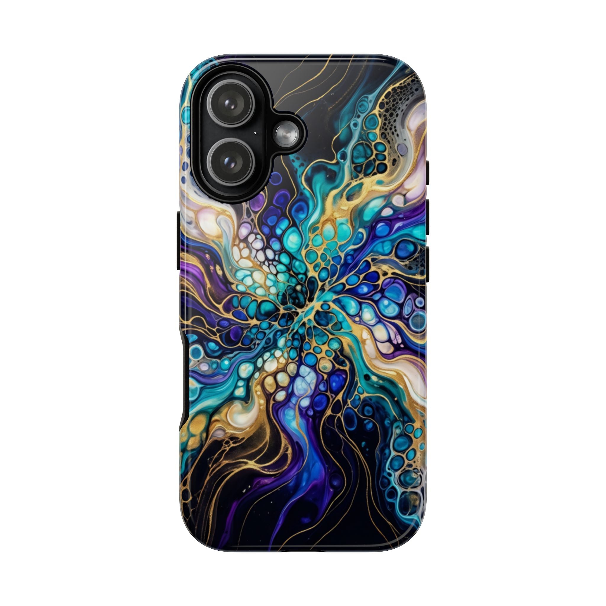 Liquid Cosmos Bloom - Phone Case