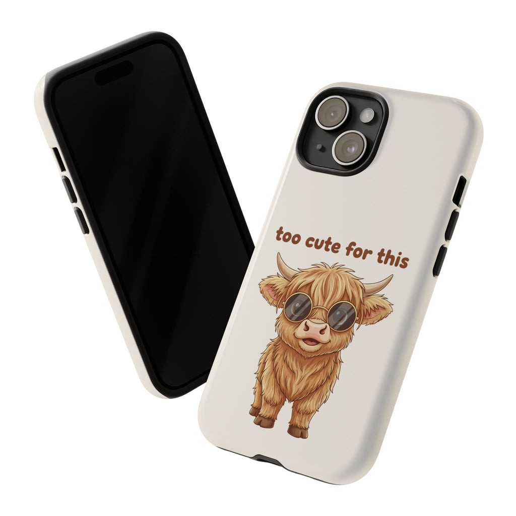 Highland Cow Phone Case — Too Cute for This Design