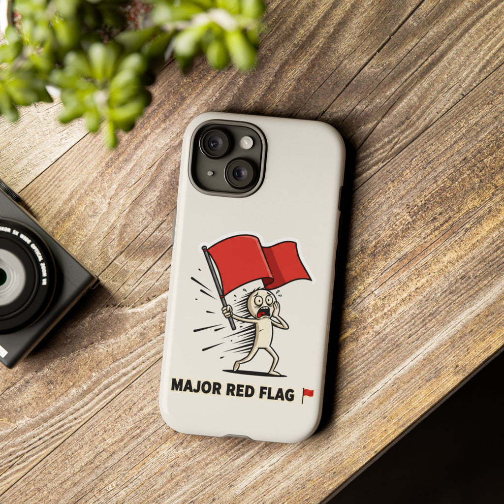 Major Red Flag Character - Phone Case