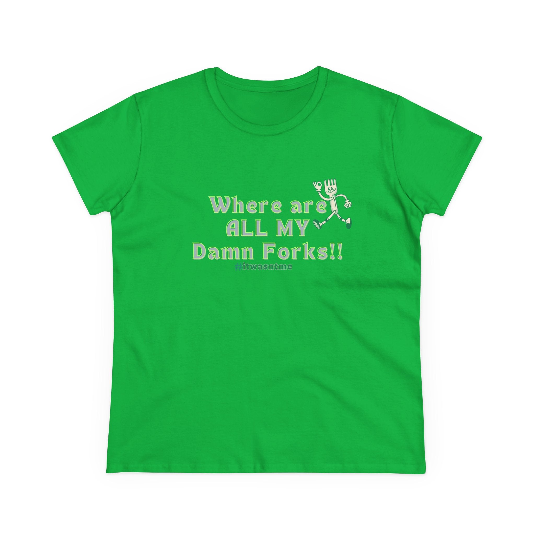 Where are ALL MY Damn Forks Mom T‑Shirt – Funny Mother's Day Tee for Moms