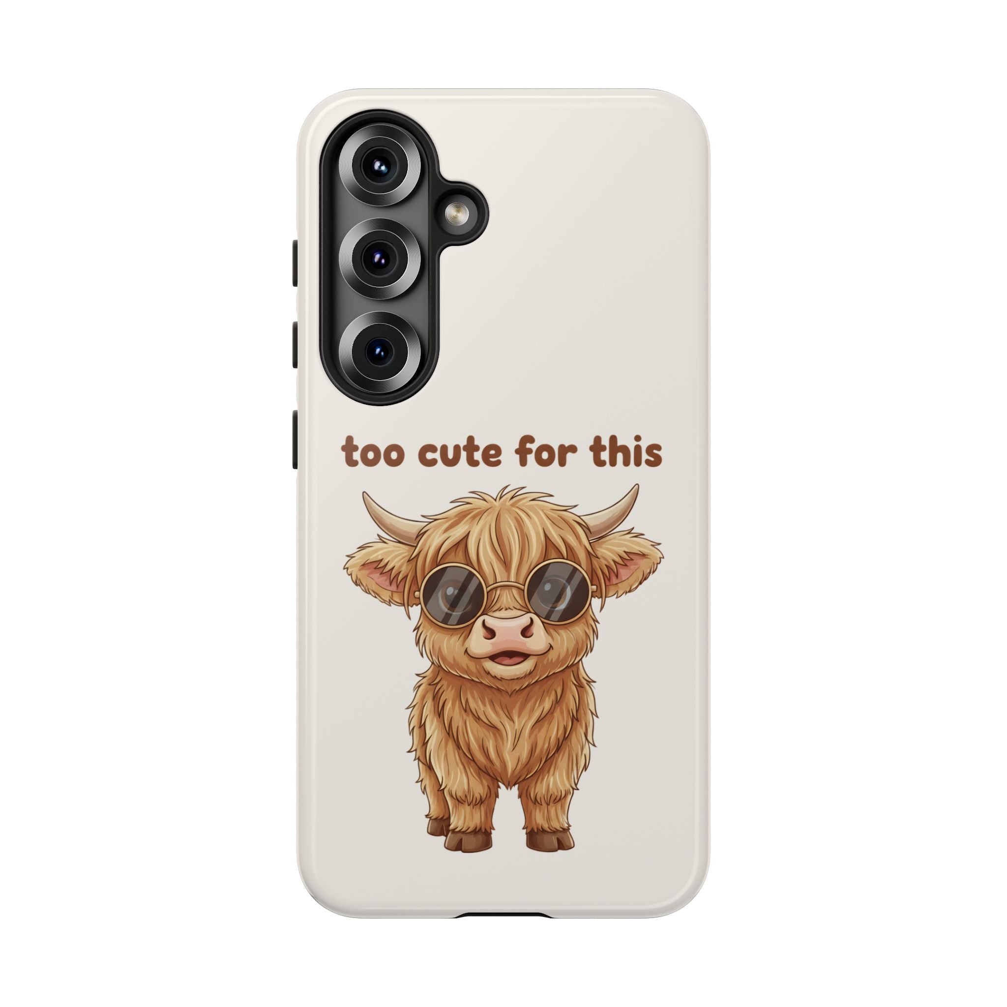 Highland Cow Phone Case — Too Cute for This Design