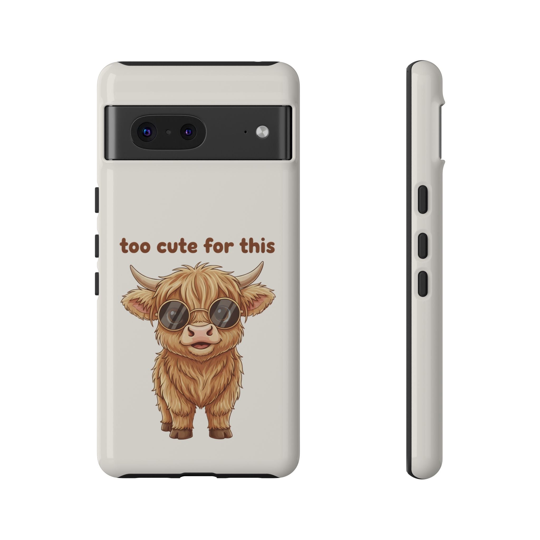 Highland Cow Phone Case — Too Cute for This Design