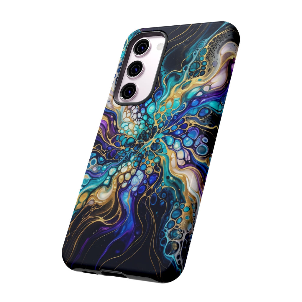 Liquid Cosmos Bloom - Phone Case