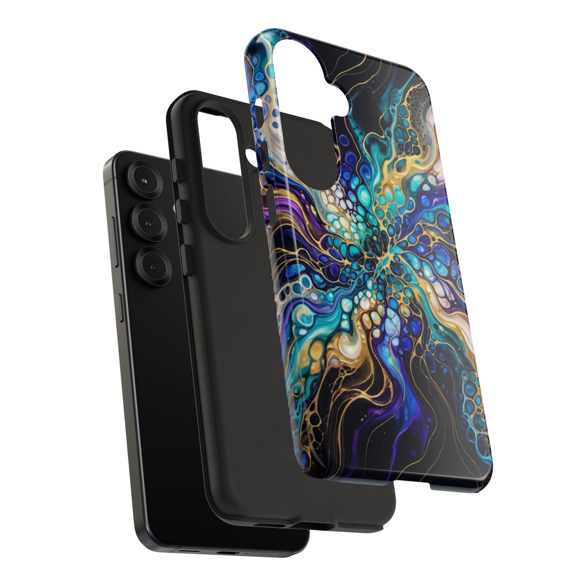 Liquid Cosmos Bloom - Phone Case