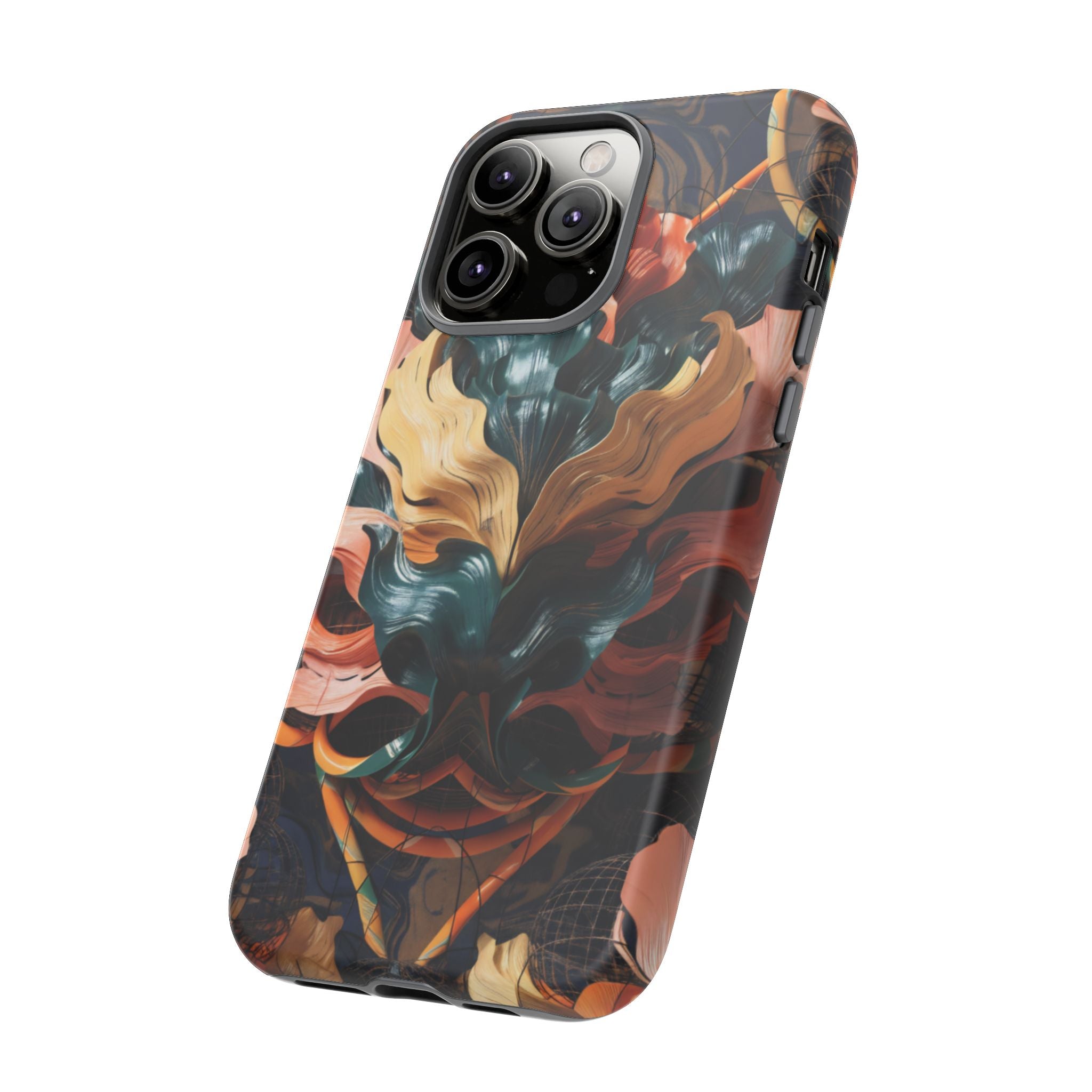 Dark Wild Abstract - Phone Case