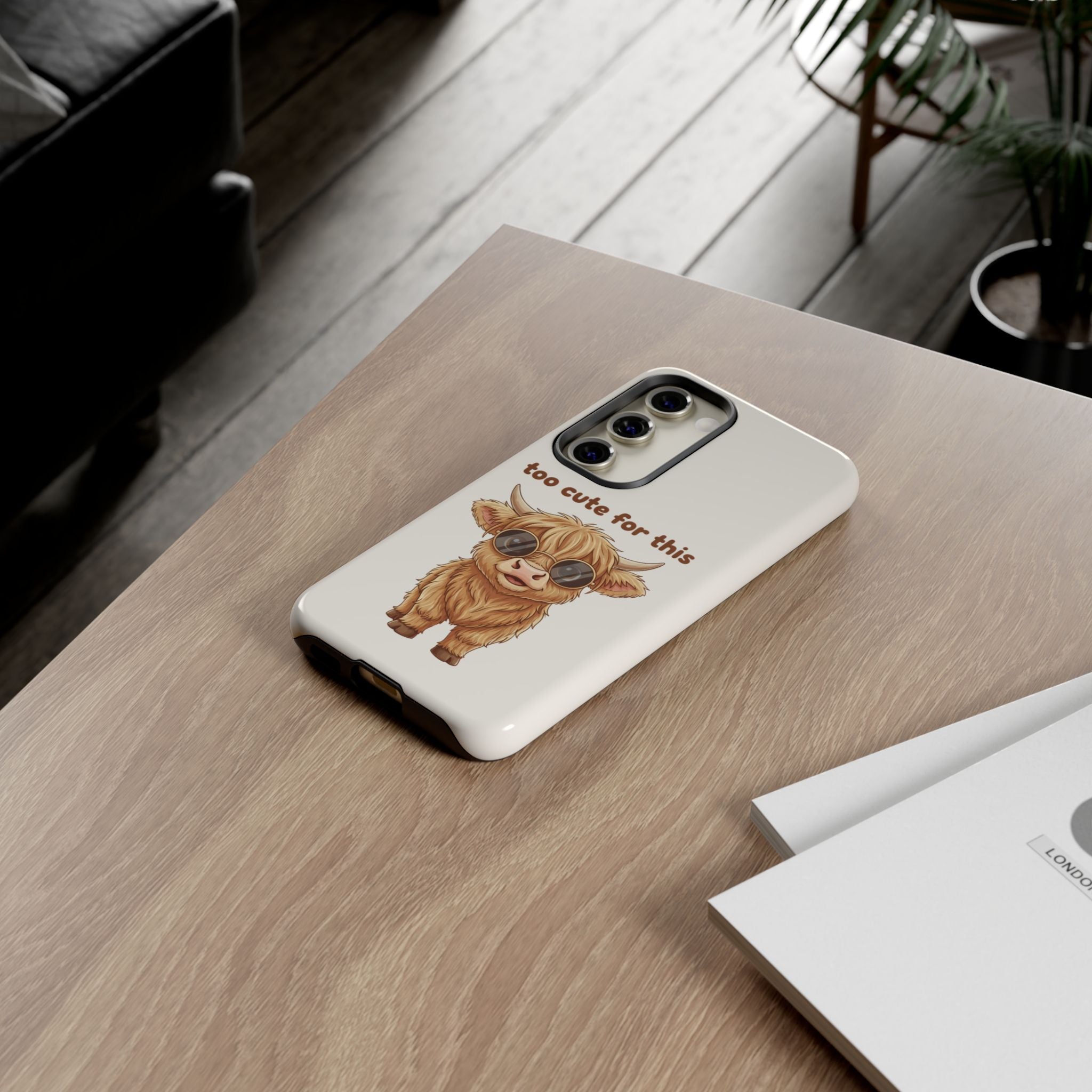 Highland Cow Phone Case — Too Cute for This Design