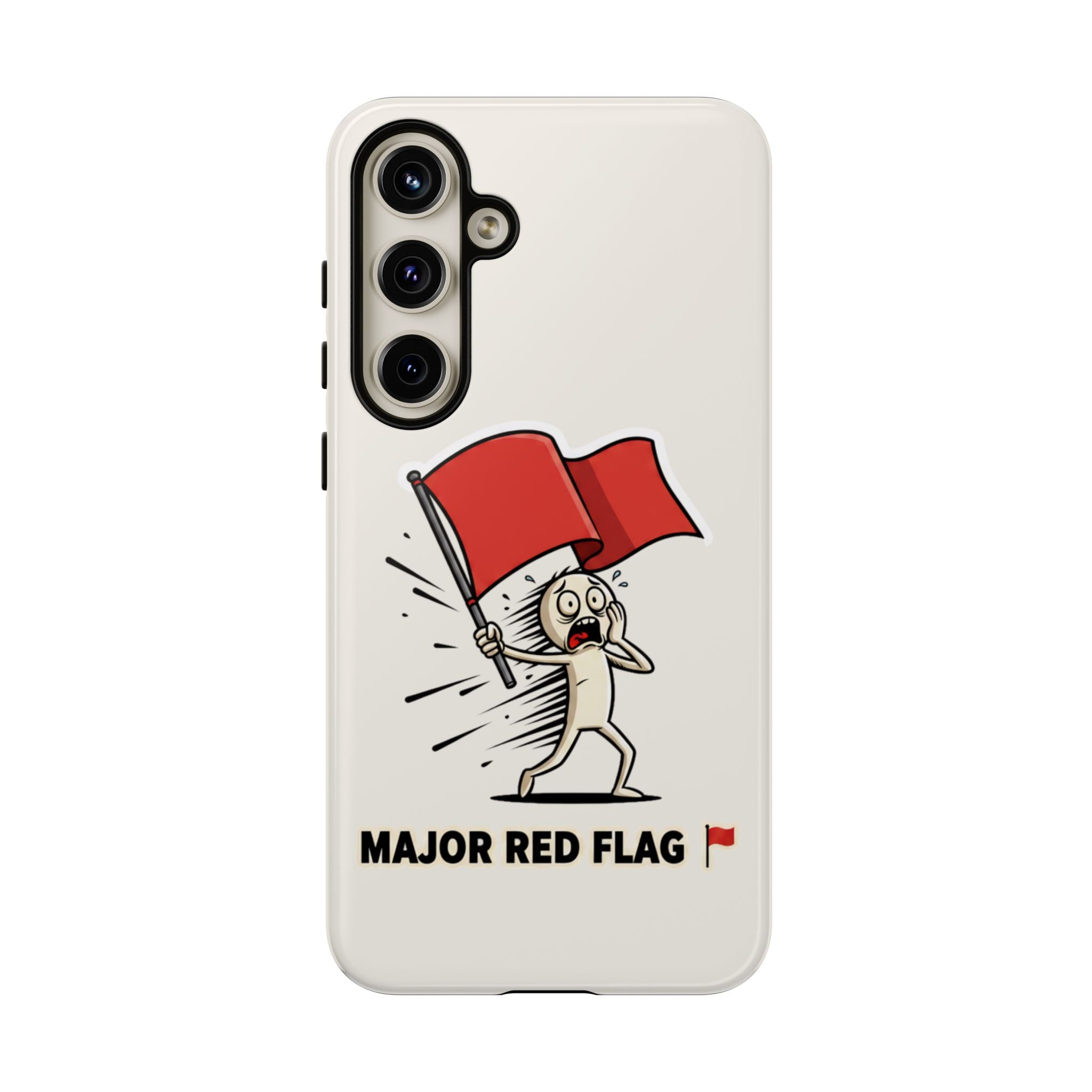 Major Red Flag Character - Phone Case
