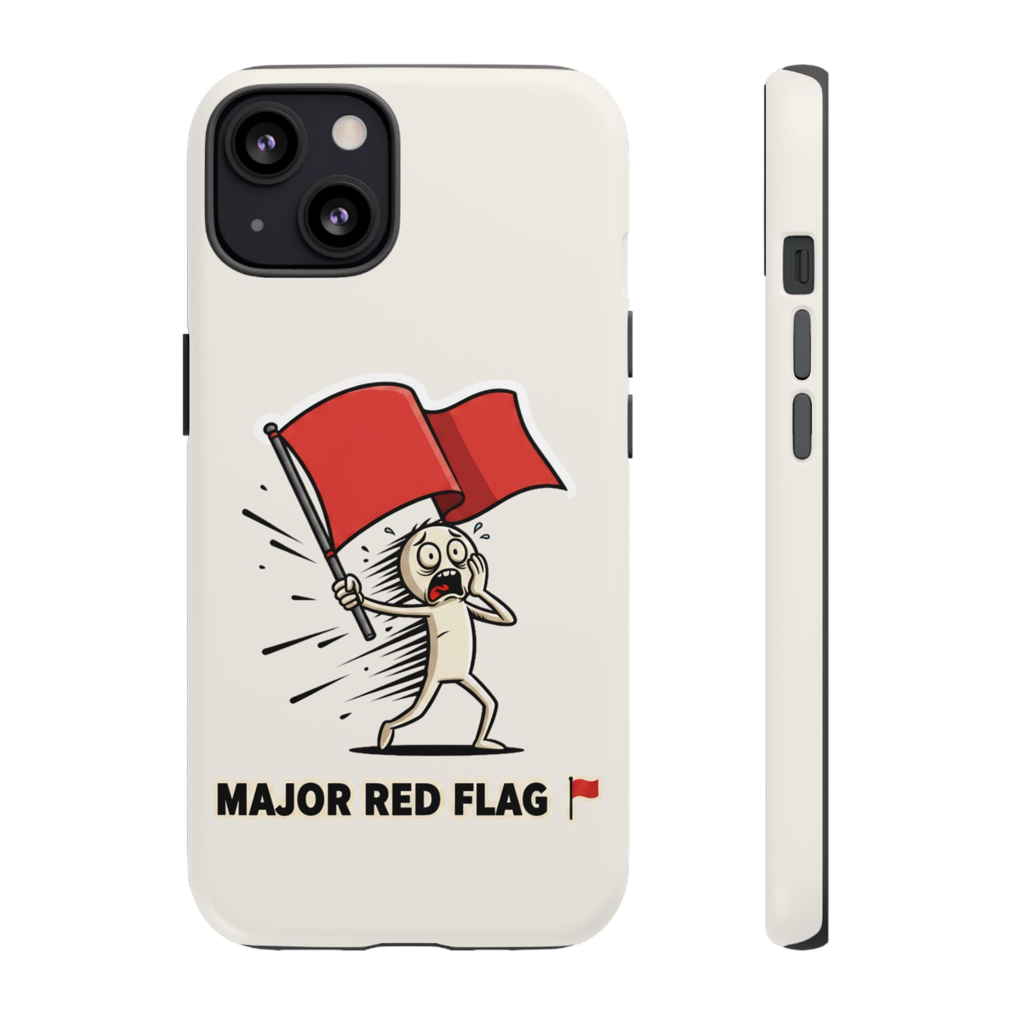 Major Red Flag Character - Phone Case