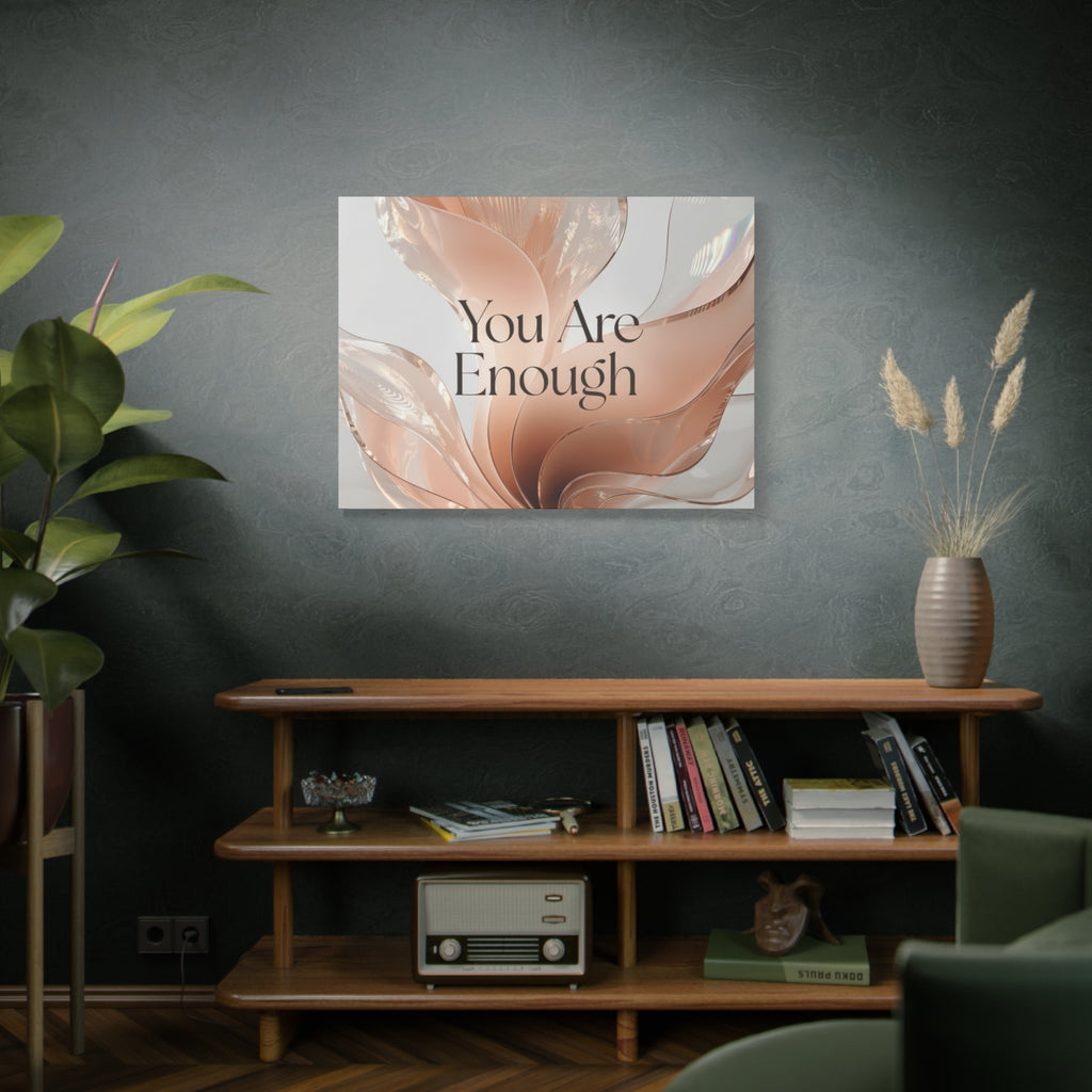 You Are Enough Canvas