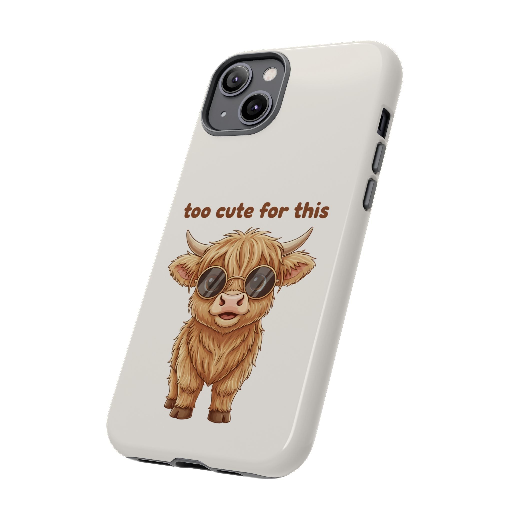 Highland Cow Phone Case — Too Cute for This Design