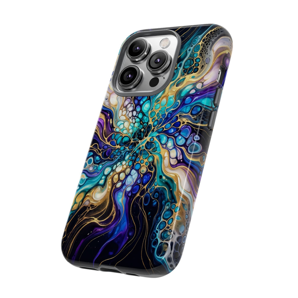 Liquid Cosmos Bloom - Phone Case
