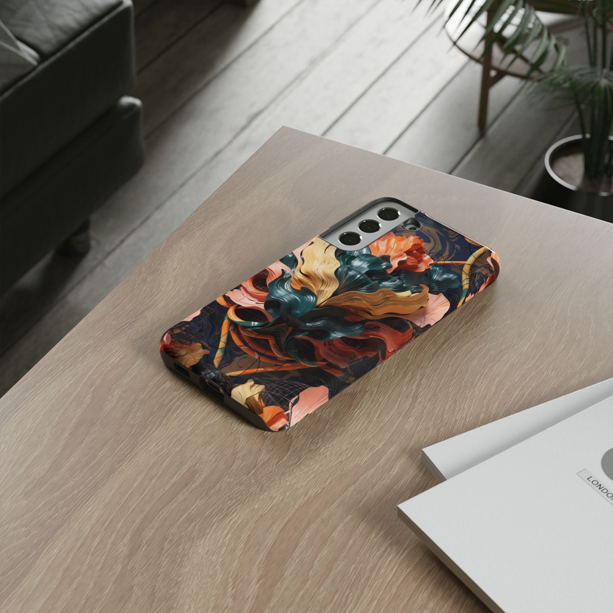 Dark Wild Abstract - Phone Case