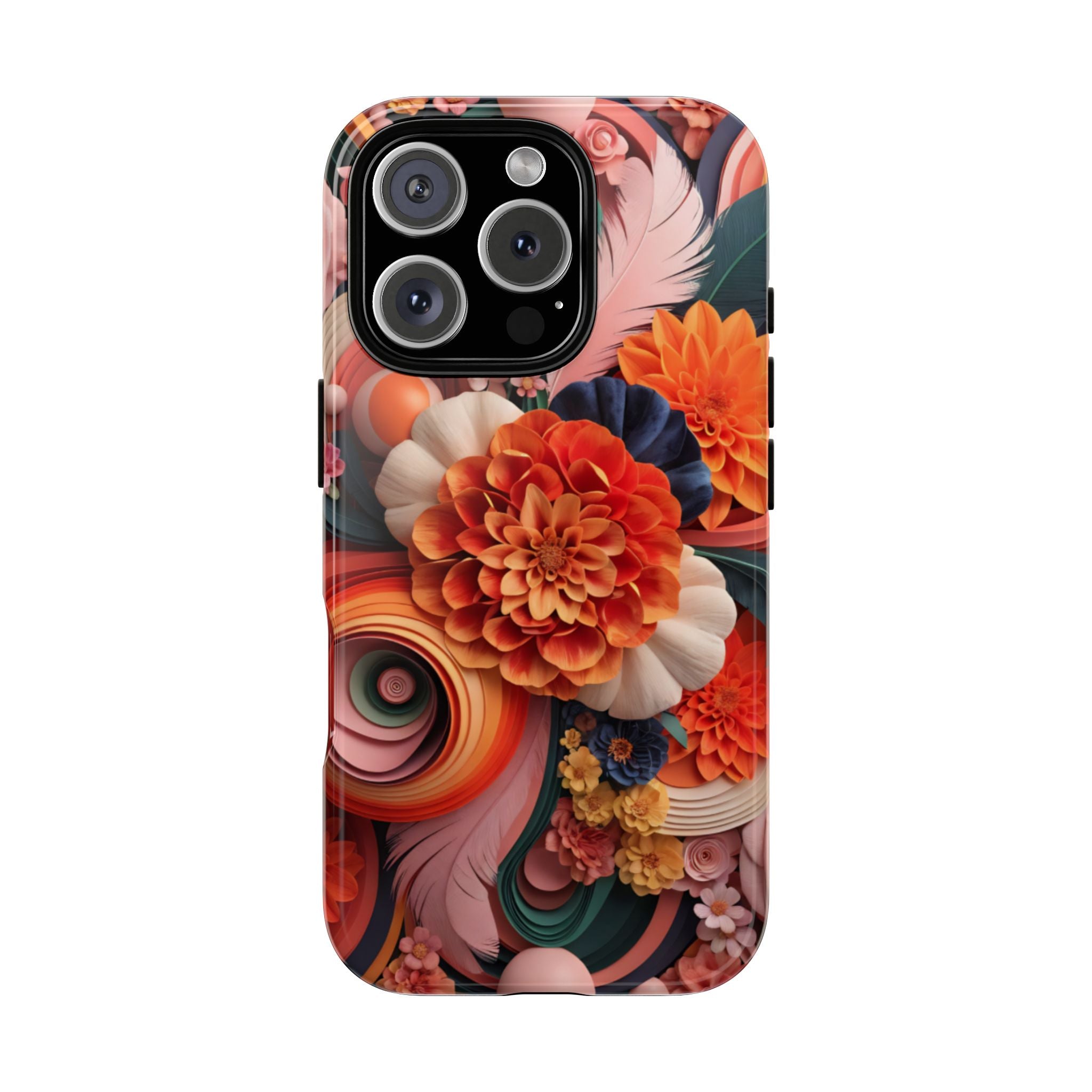 Bold Flower Bouquet - Phone Case