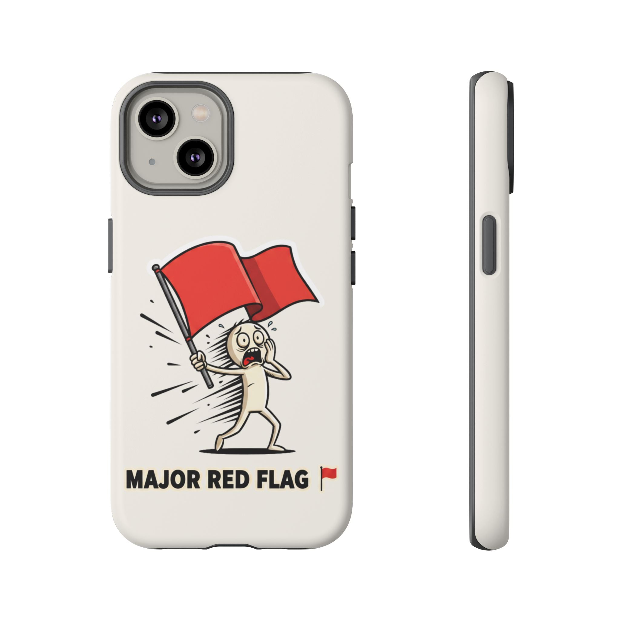 Major Red Flag Character - Phone Case