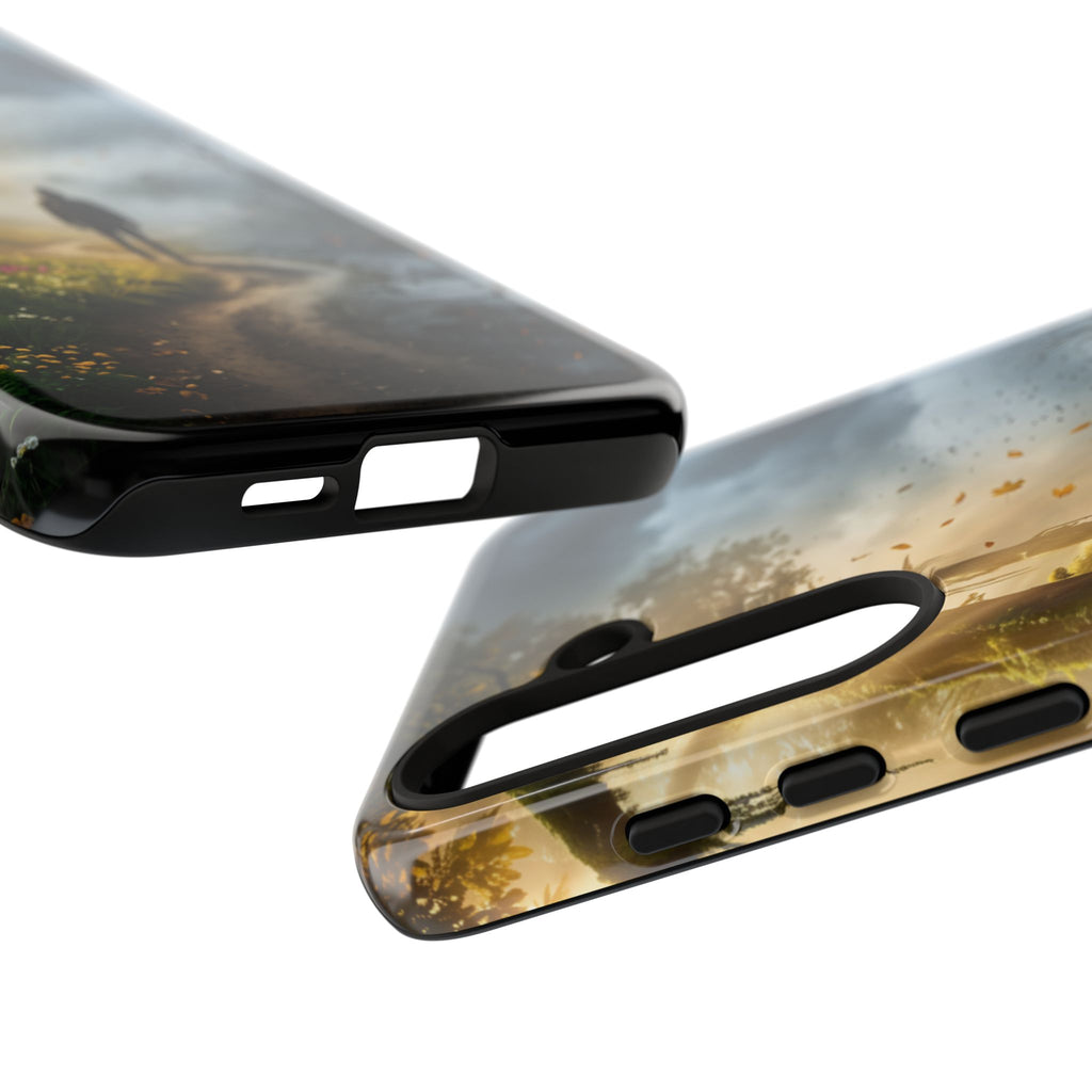 Contrasting Light/Dark Art - Phone Case