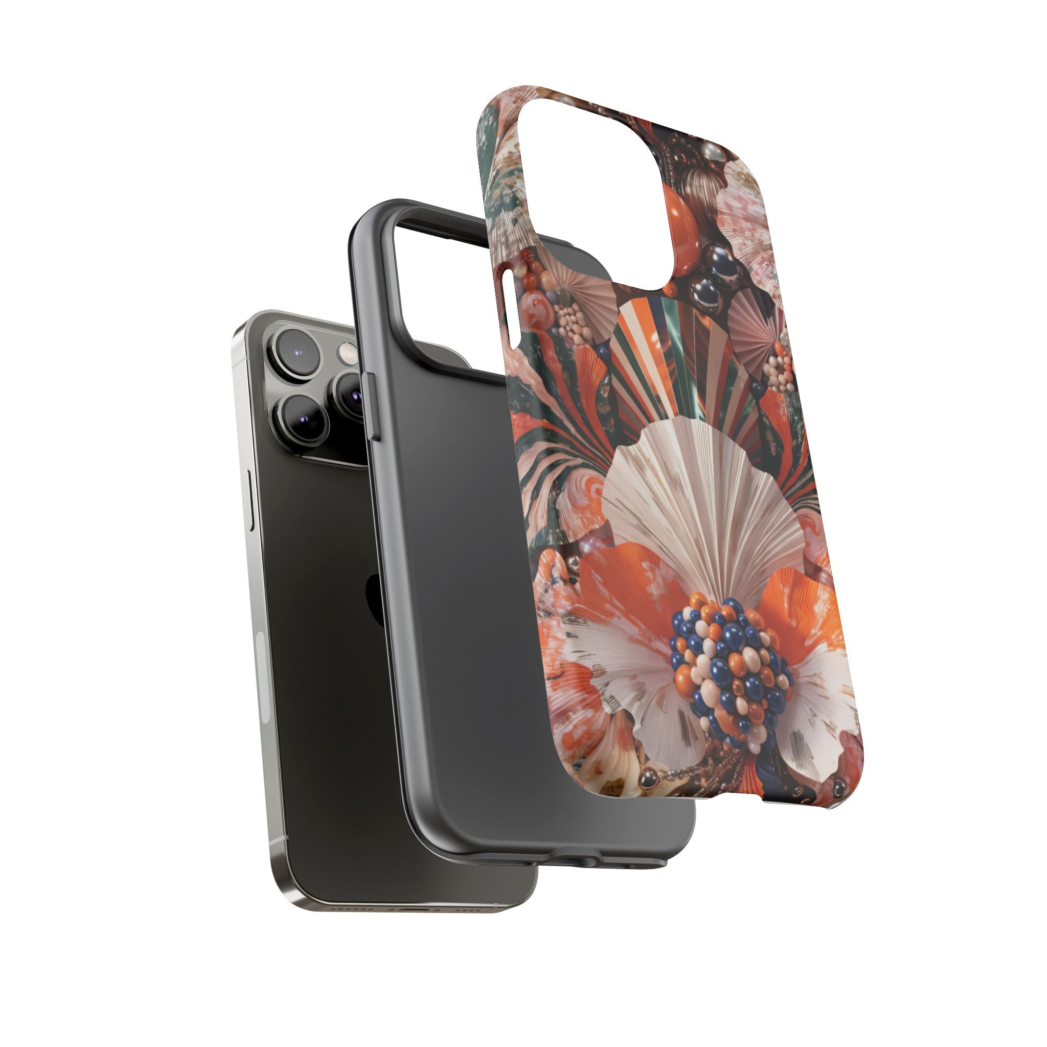 Colorful Fan Abstract - Phone Case