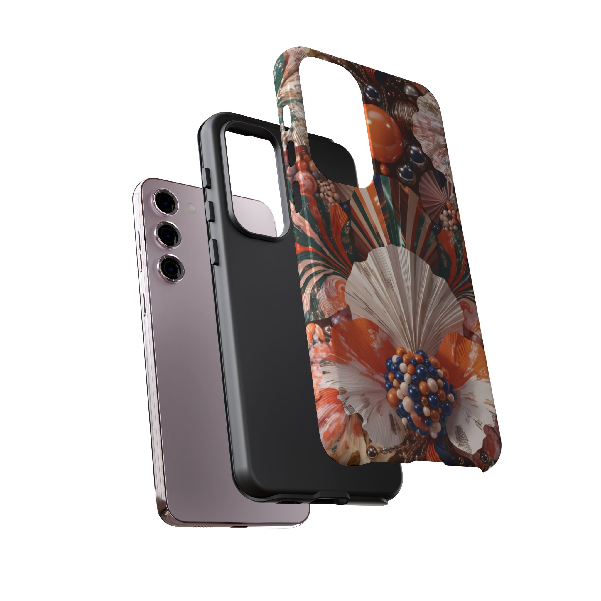 Colorful Fan Abstract - Phone Case
