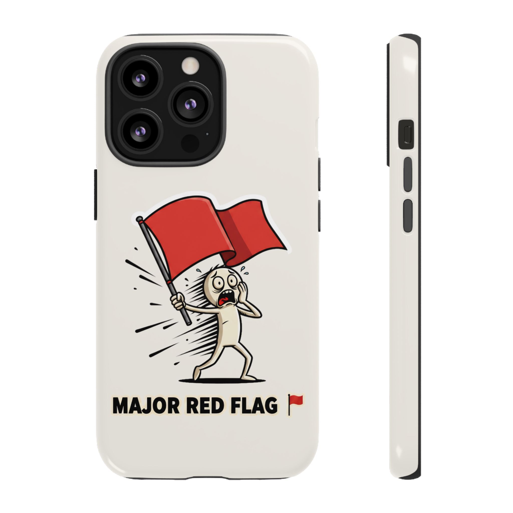 Major Red Flag Character - Phone Case