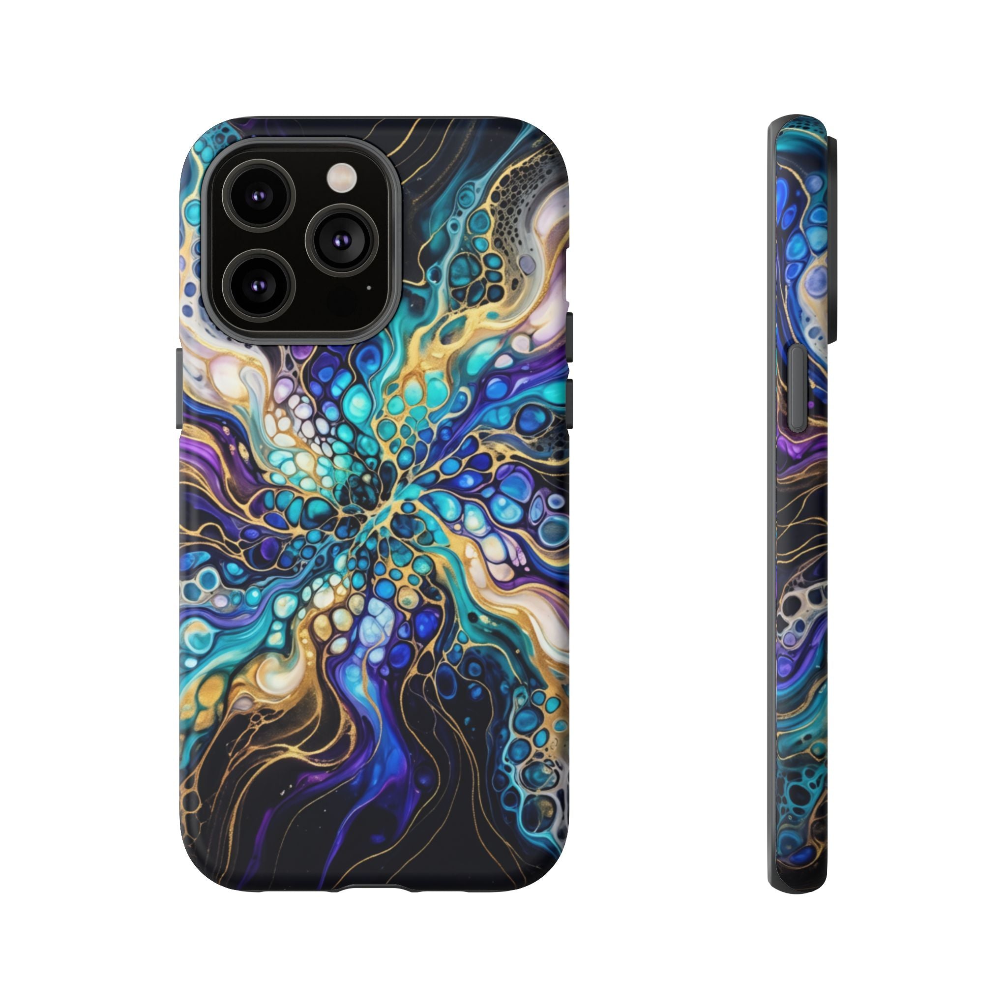 Liquid Cosmos Bloom - Phone Case