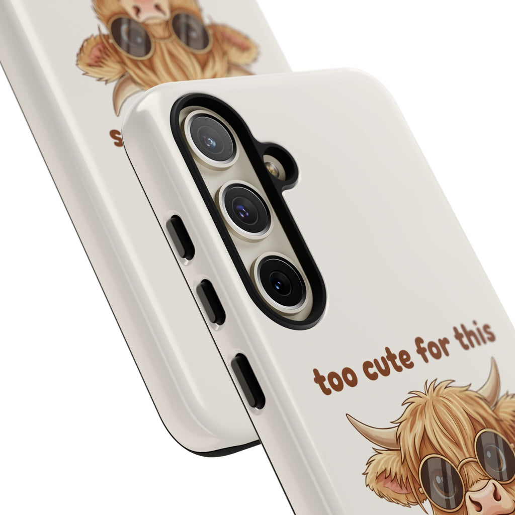 Highland Cow Phone Case — Too Cute for This Design