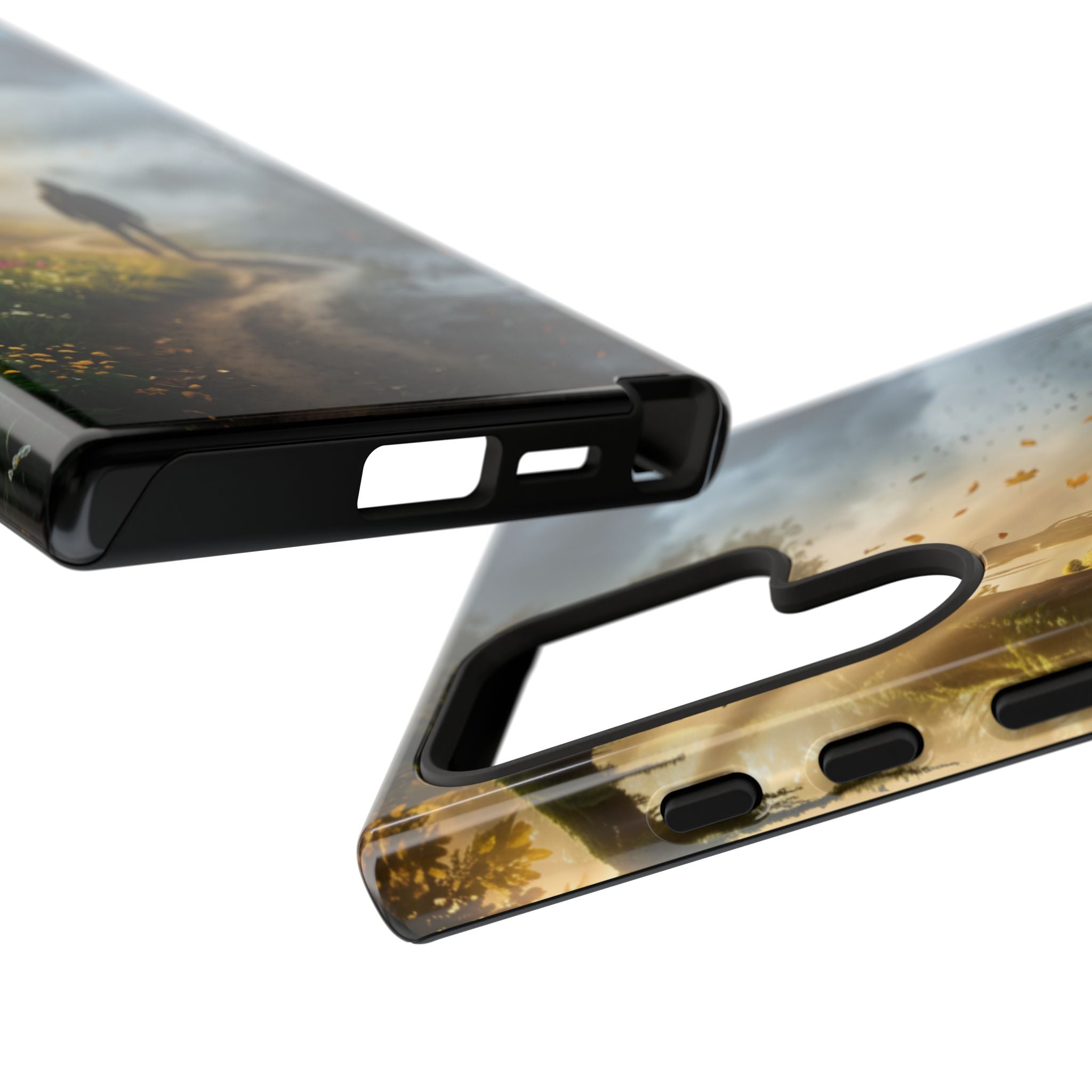 Contrasting Light/Dark Art - Phone Case