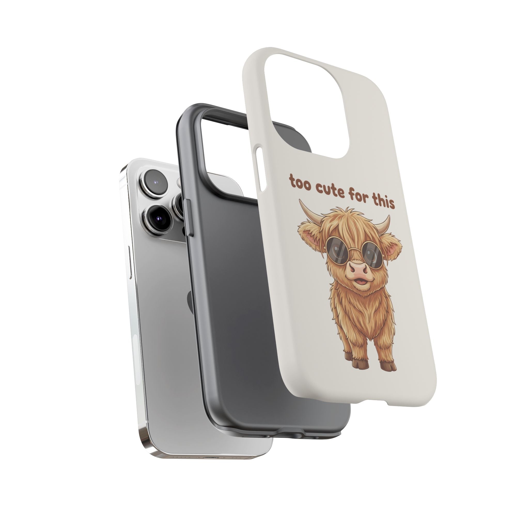 Highland Cow Phone Case — Too Cute for This Design