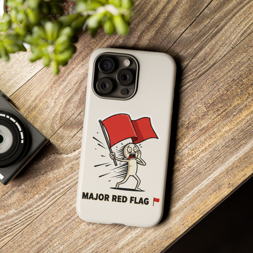 Major Red Flag Character - Phone Case
