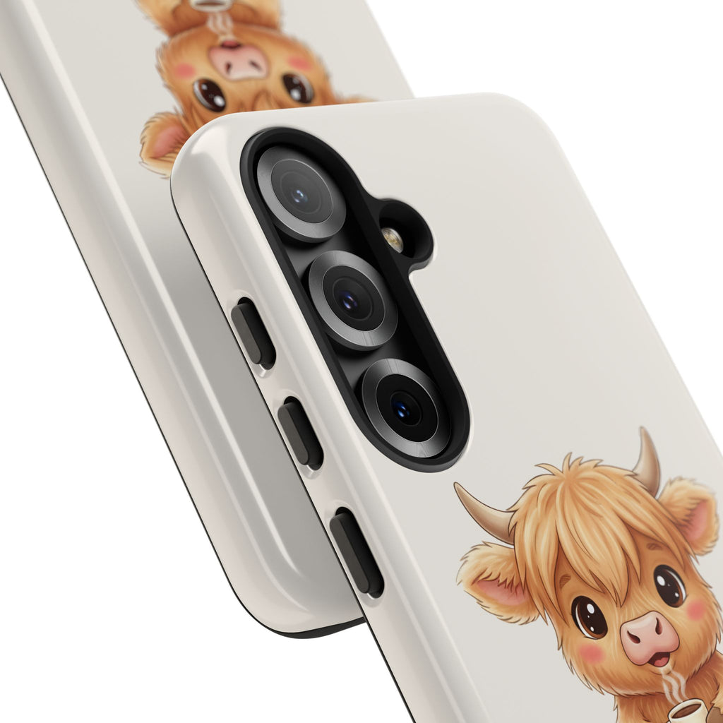 Highland Cow Phone Case — Don’t Talk to Me Design