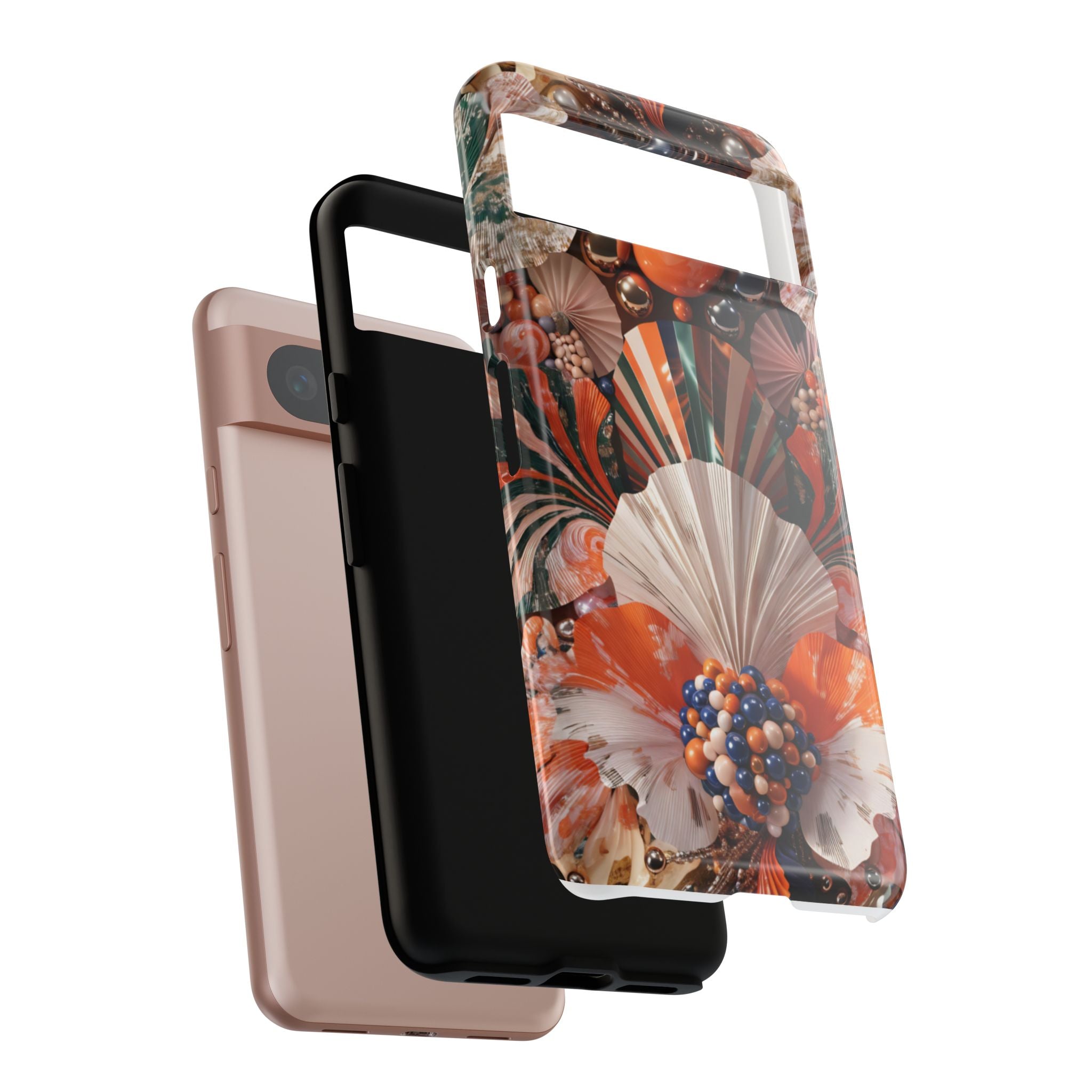 Colorful Fan Abstract - Phone Case