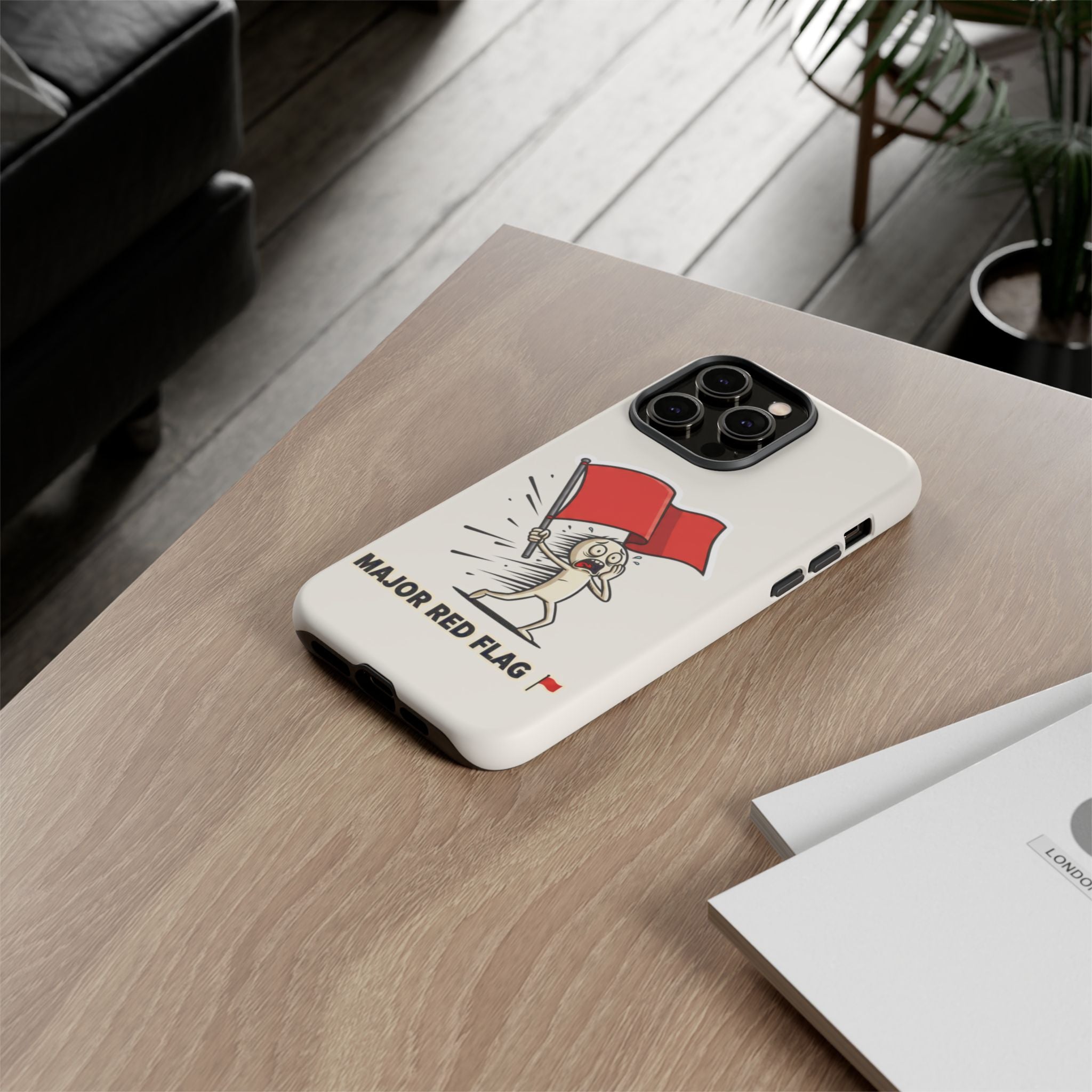Major Red Flag Character - Phone Case
