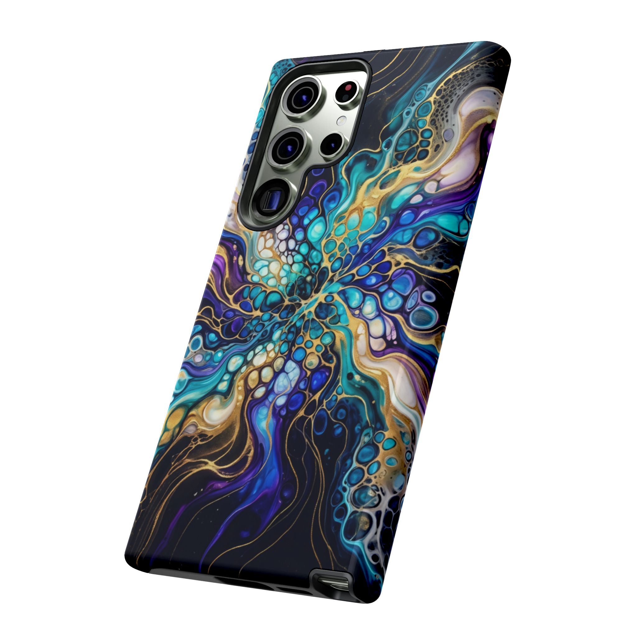 Liquid Cosmos Bloom - Phone Case