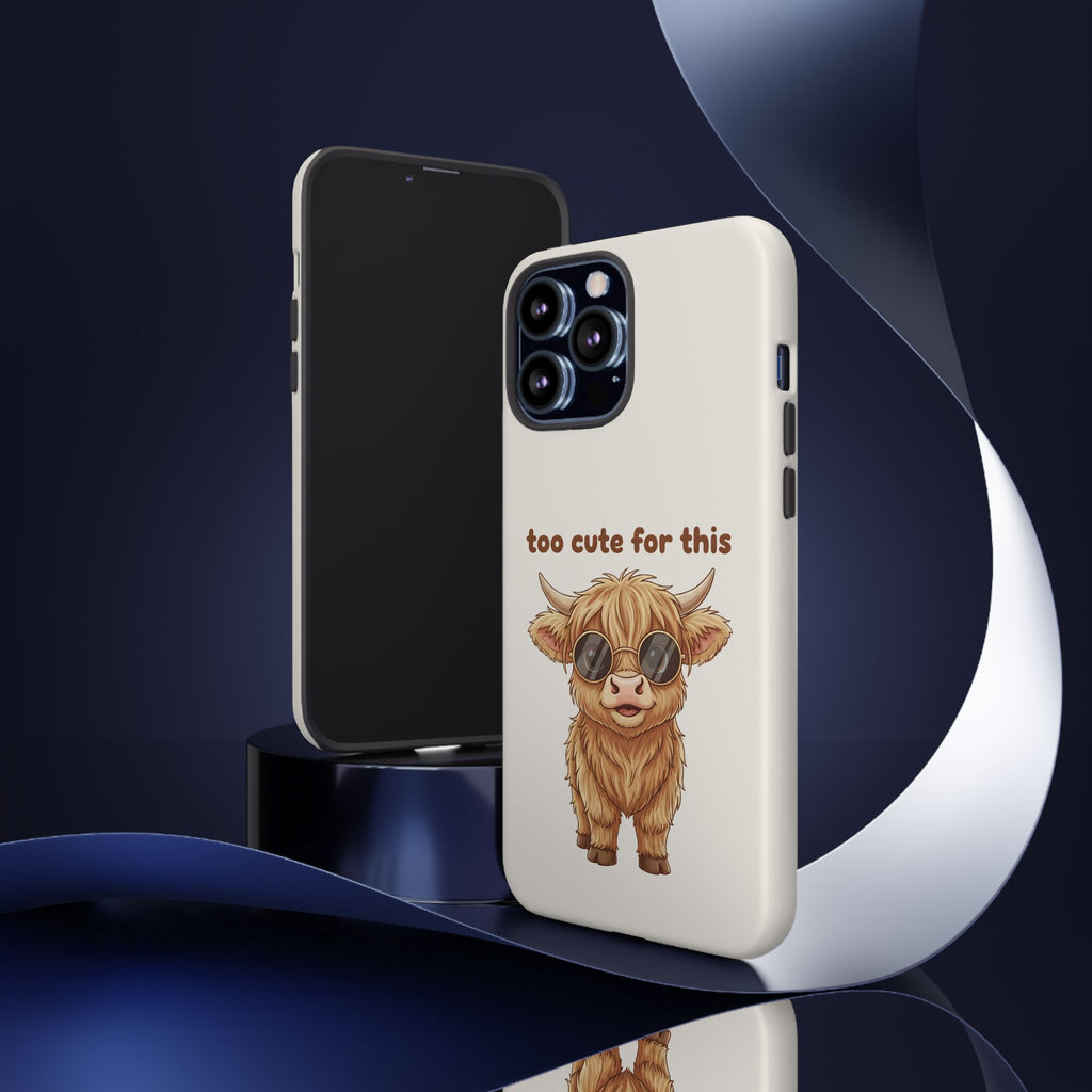 Highland Cow Phone Case — Too Cute for This Design