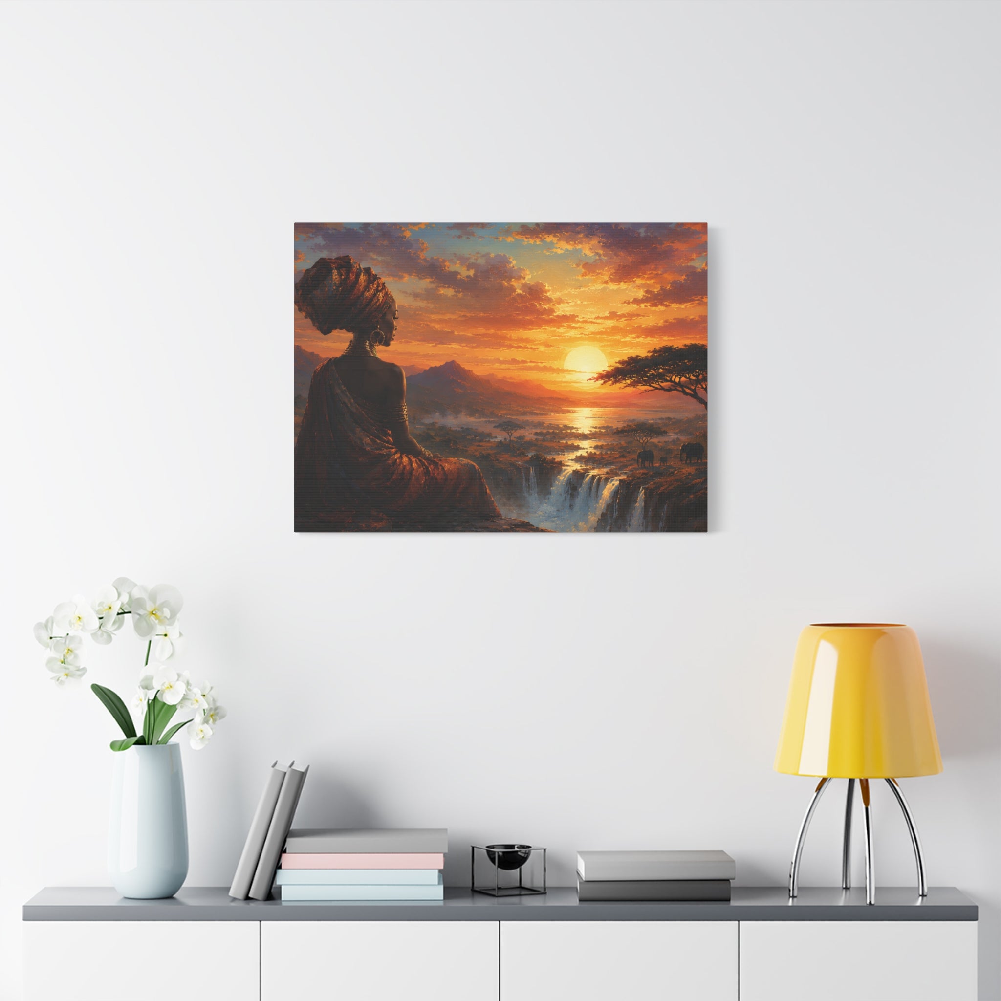 Nigeria Dream Landscape Matte Canvas