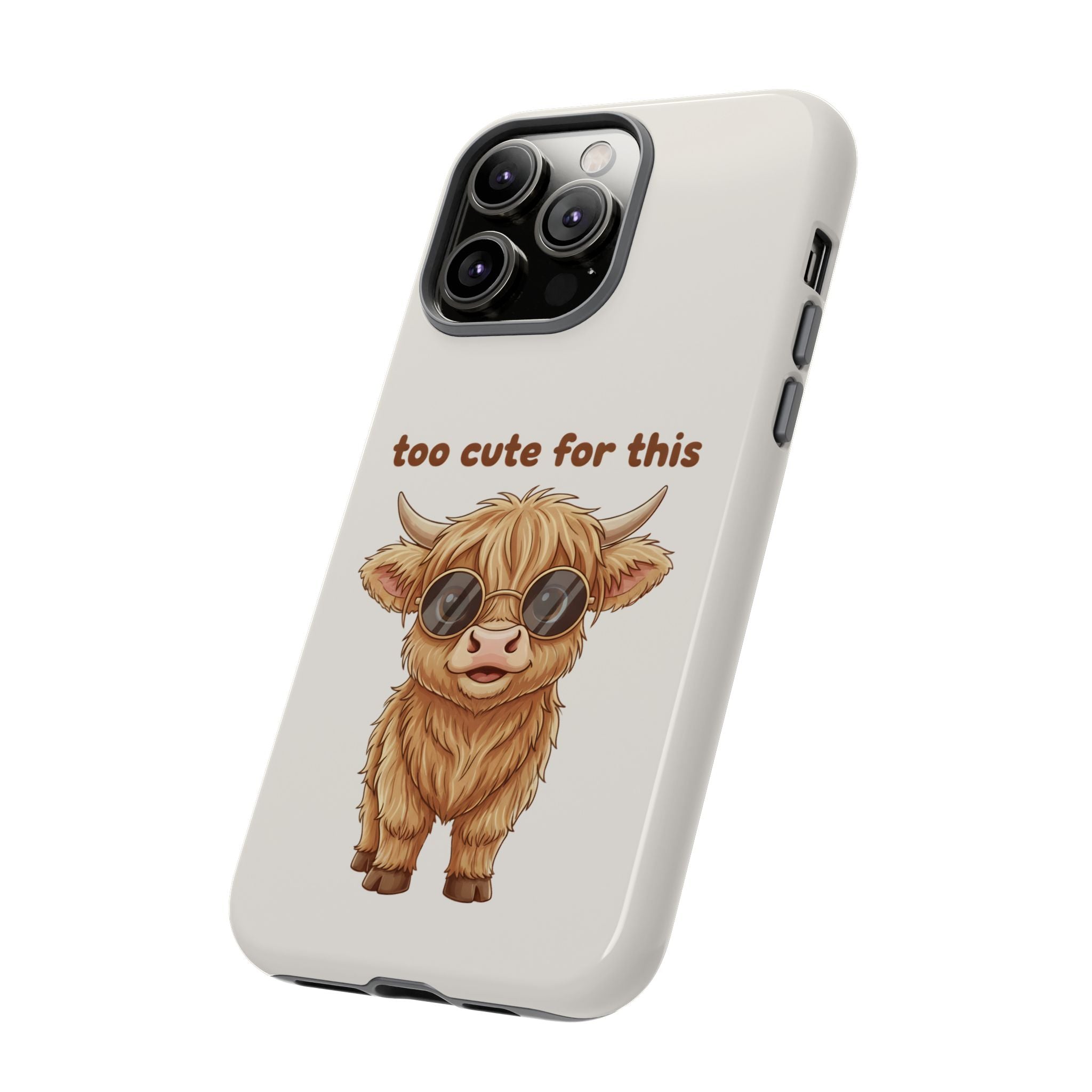 Highland Cow Phone Case — Too Cute for This Design