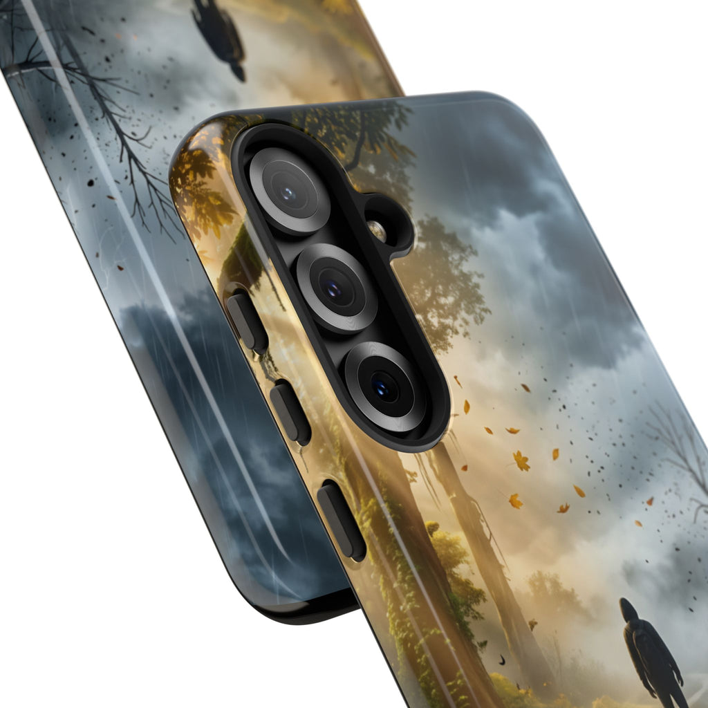 Contrasting Light/Dark Art - Phone Case