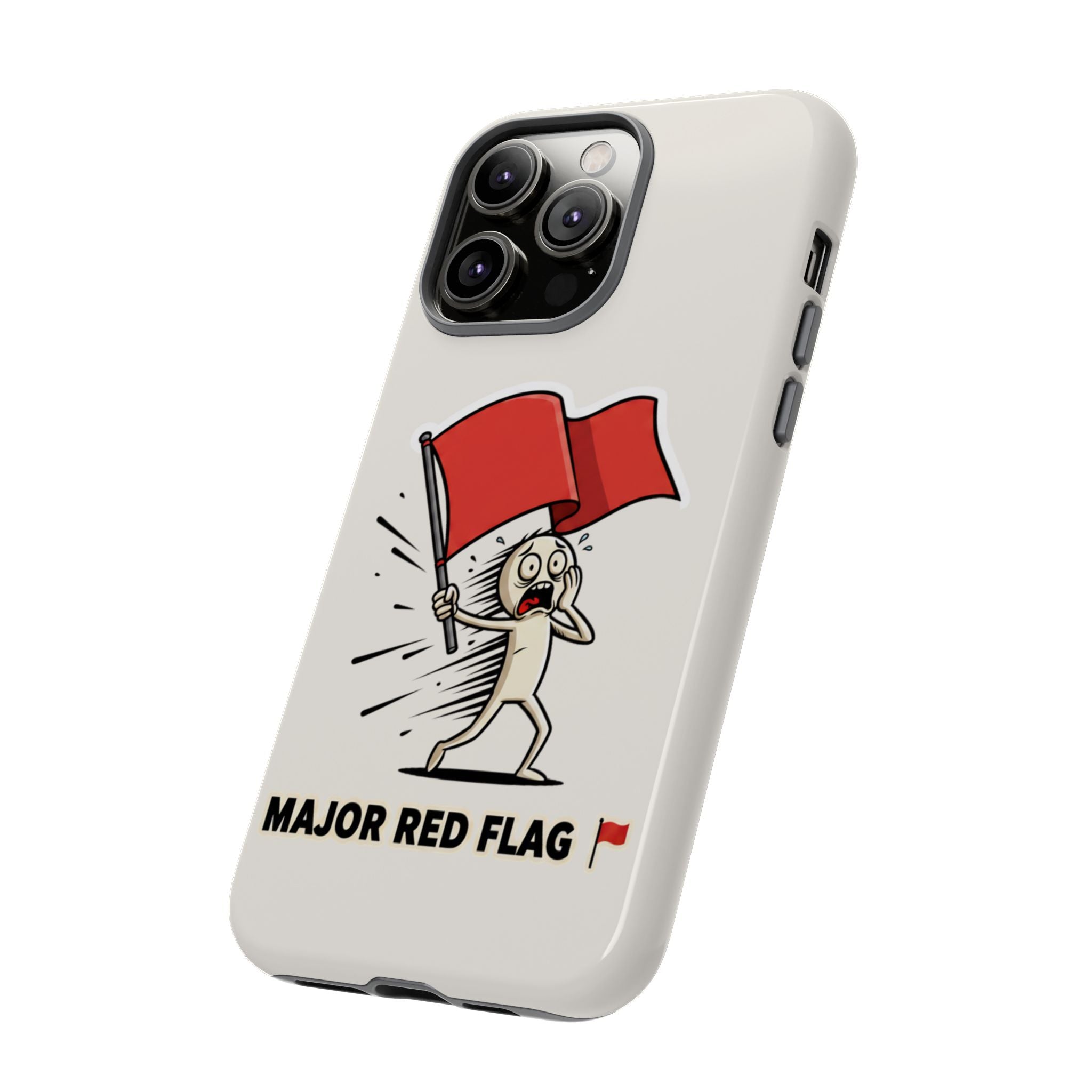 Major Red Flag Character - Phone Case