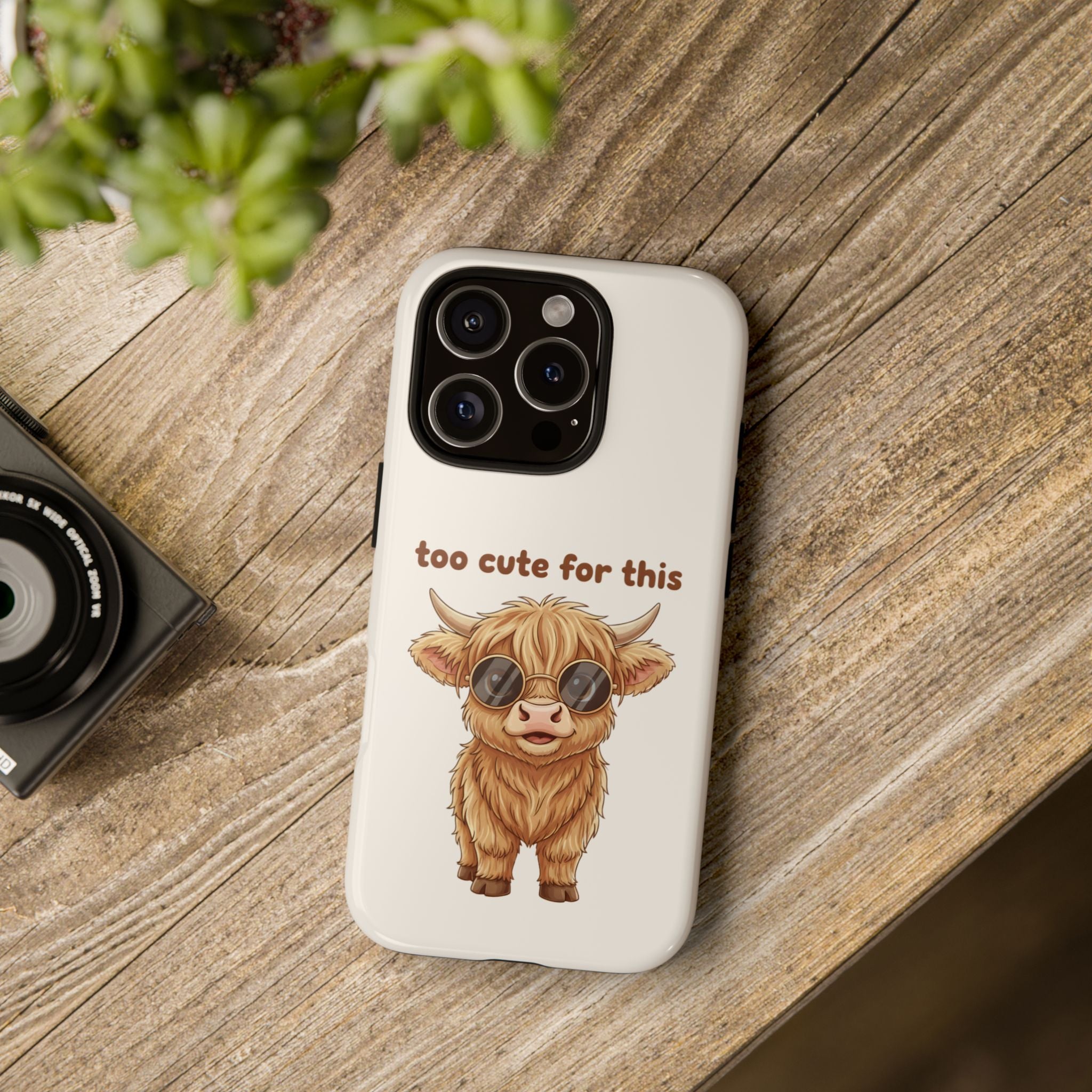 Highland Cow Phone Case — Too Cute for This Design