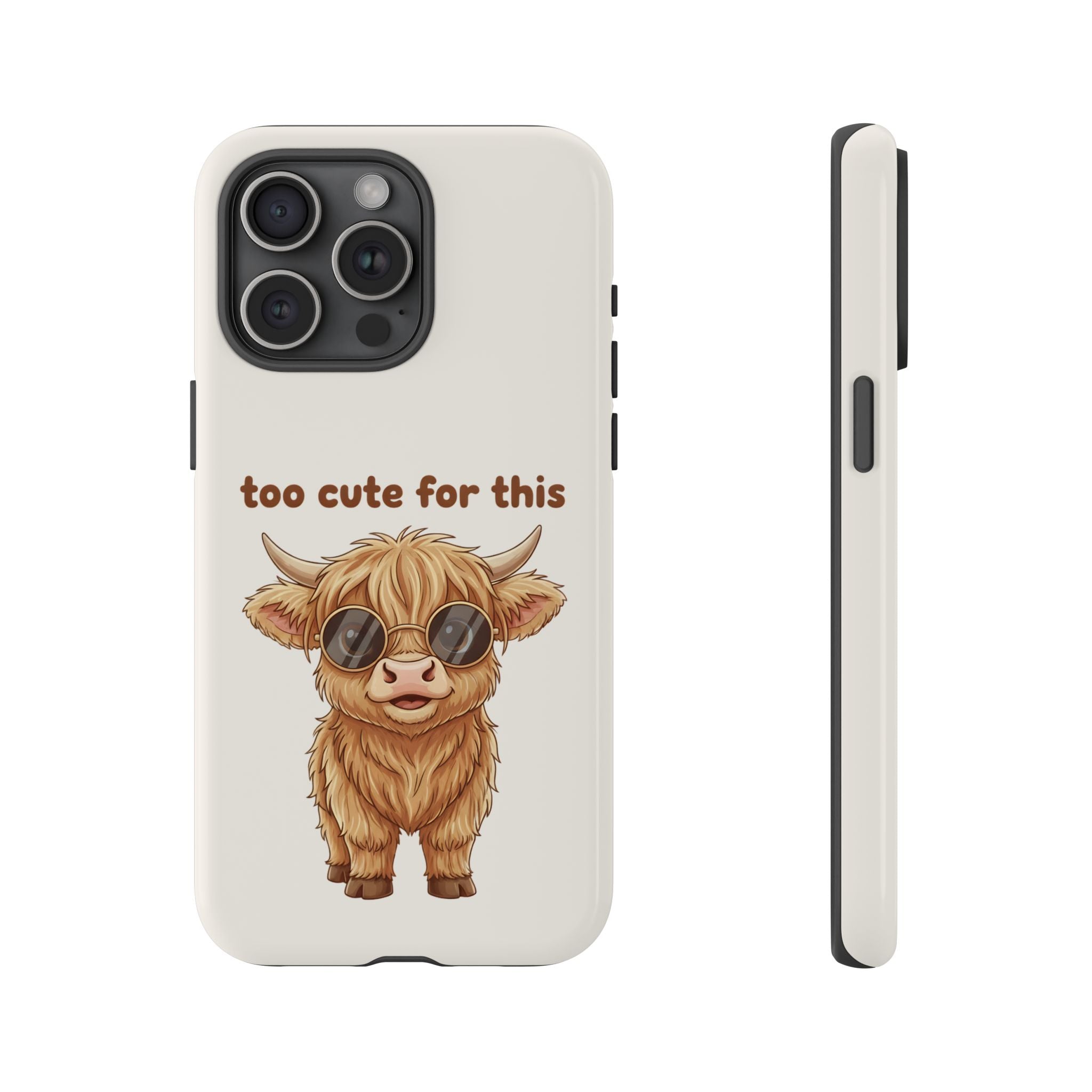 Highland Cow Phone Case — Too Cute for This Design
